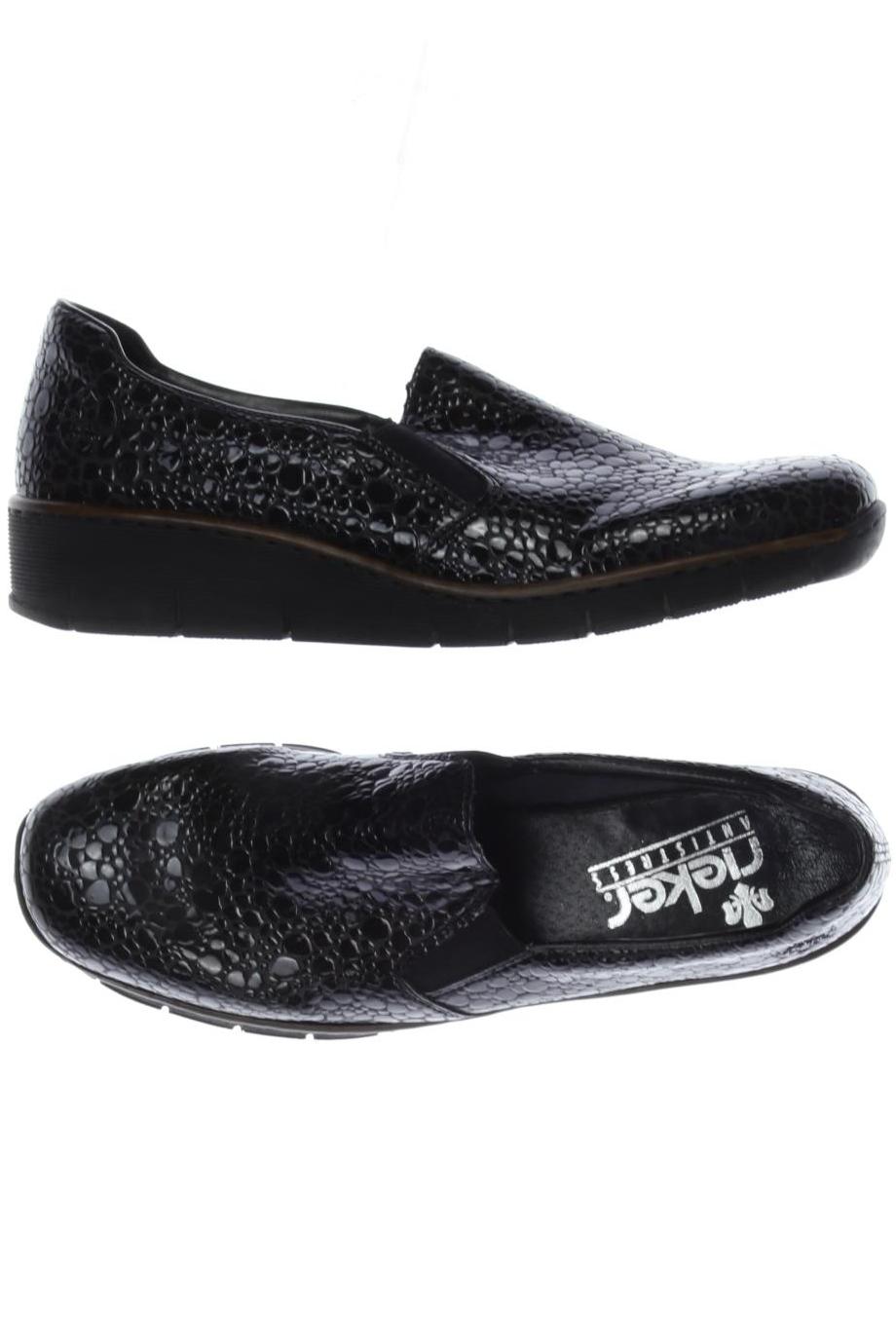 

Rieker Damen Halbschuh, schwarz, Gr. 41