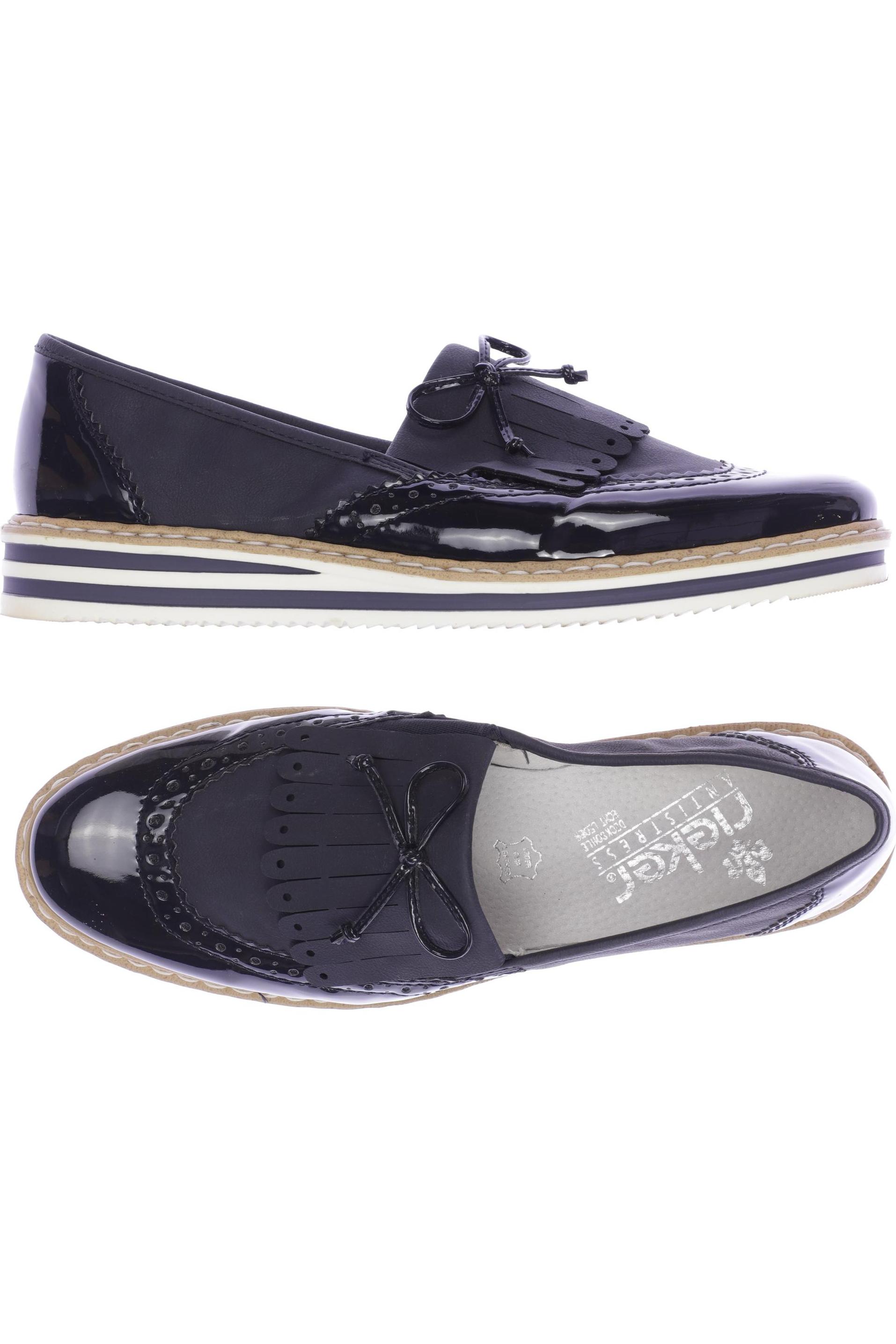 

Rieker Damen Halbschuh, marineblau, Gr. 41