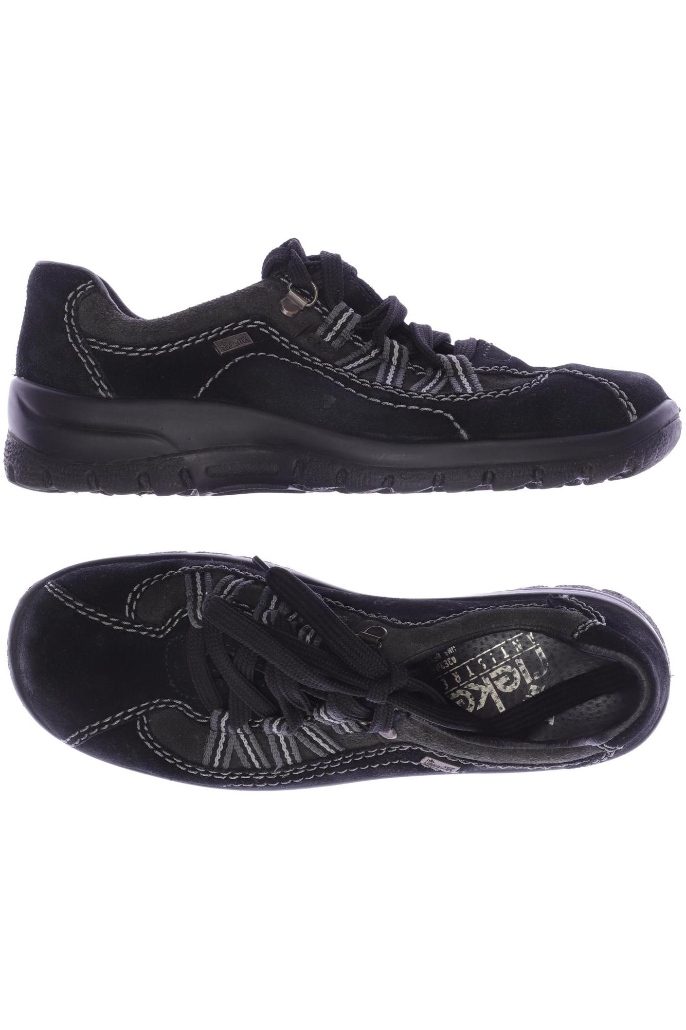 

Rieker Damen Halbschuh, schwarz, Gr. 38