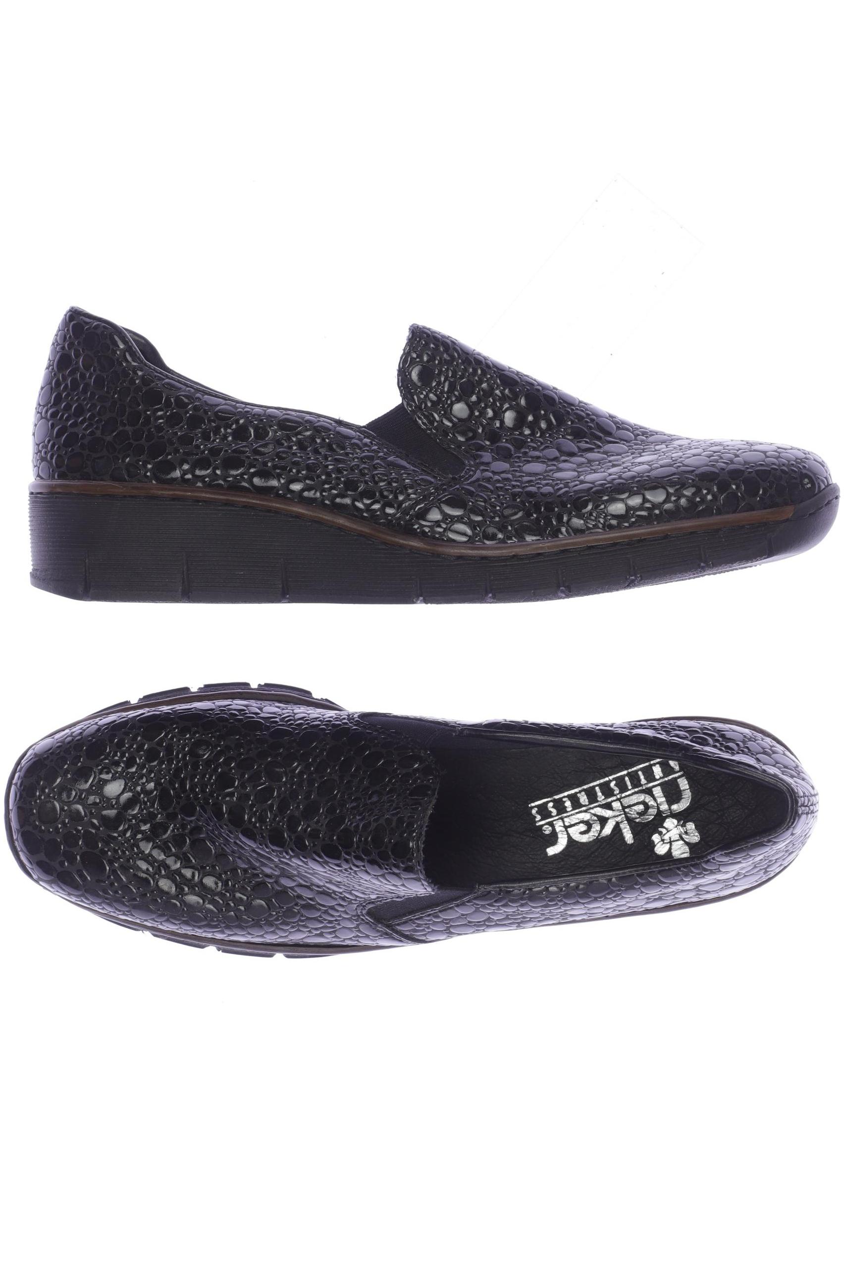 

Rieker Damen Halbschuh, schwarz, Gr. 41