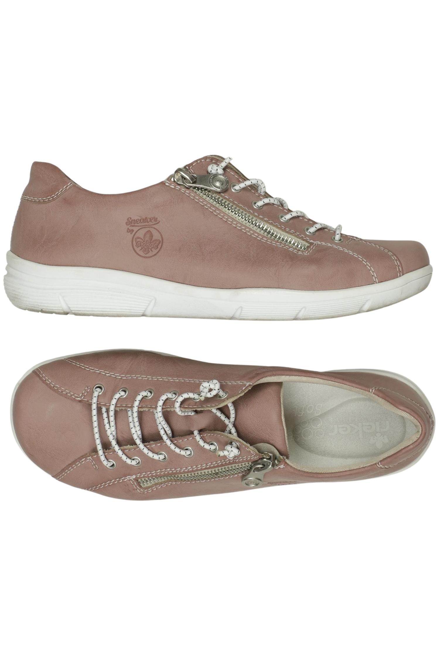 

Rieker Damen Halbschuh, pink, Gr. 38