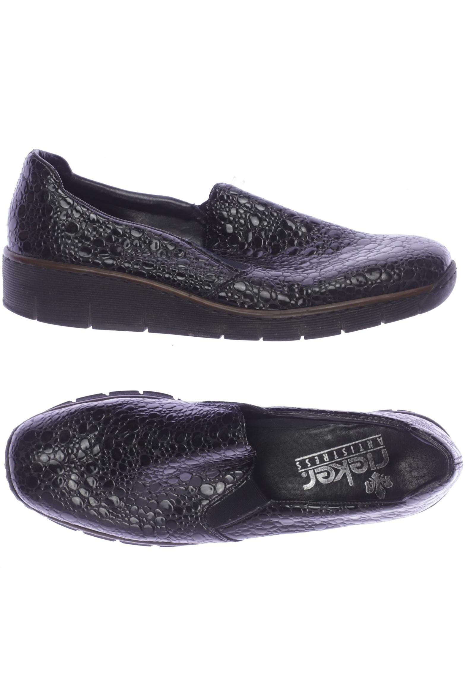 

Rieker Damen Halbschuh, schwarz