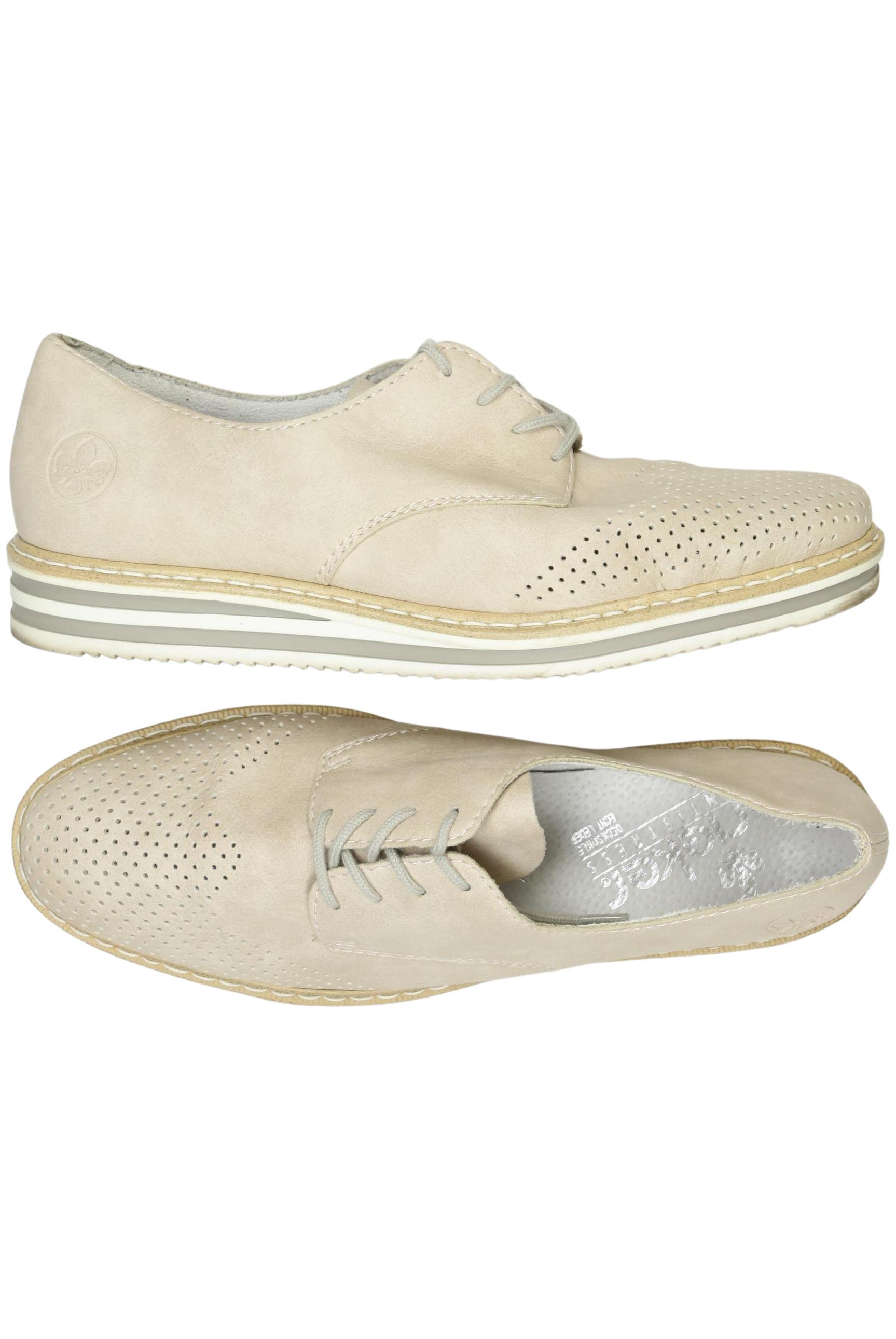

Rieker Damen Halbschuh, beige, Gr. 40