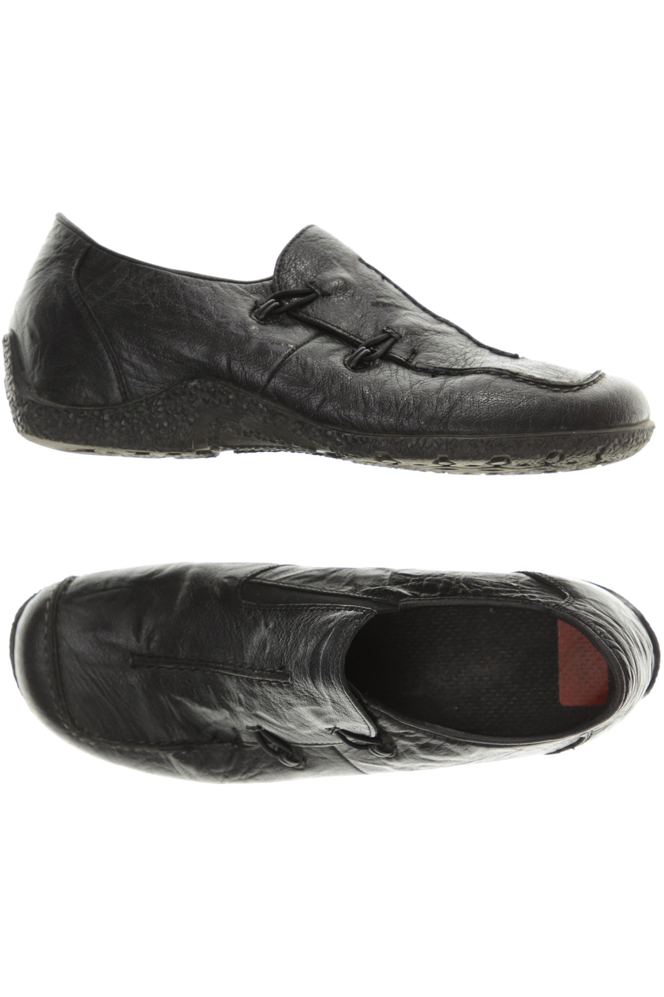 

Rieker Damen Halbschuh, schwarz, Gr. 39