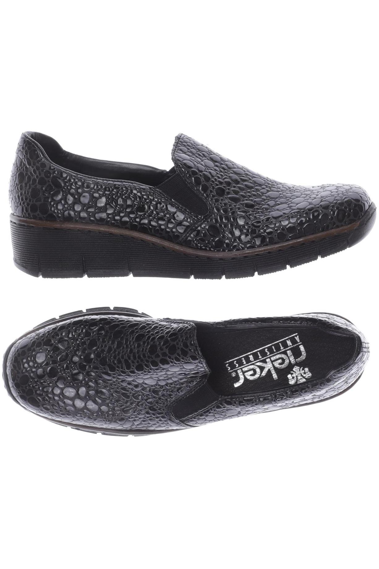 

Rieker Damen Halbschuh, schwarz