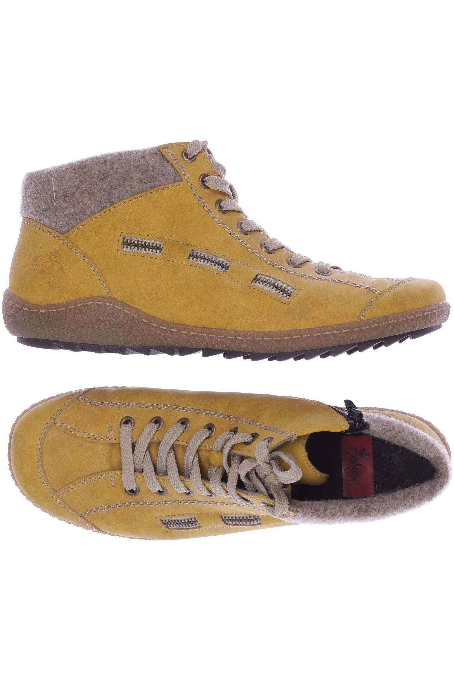 

Rieker Damen Halbschuh, gelb, Gr. 42