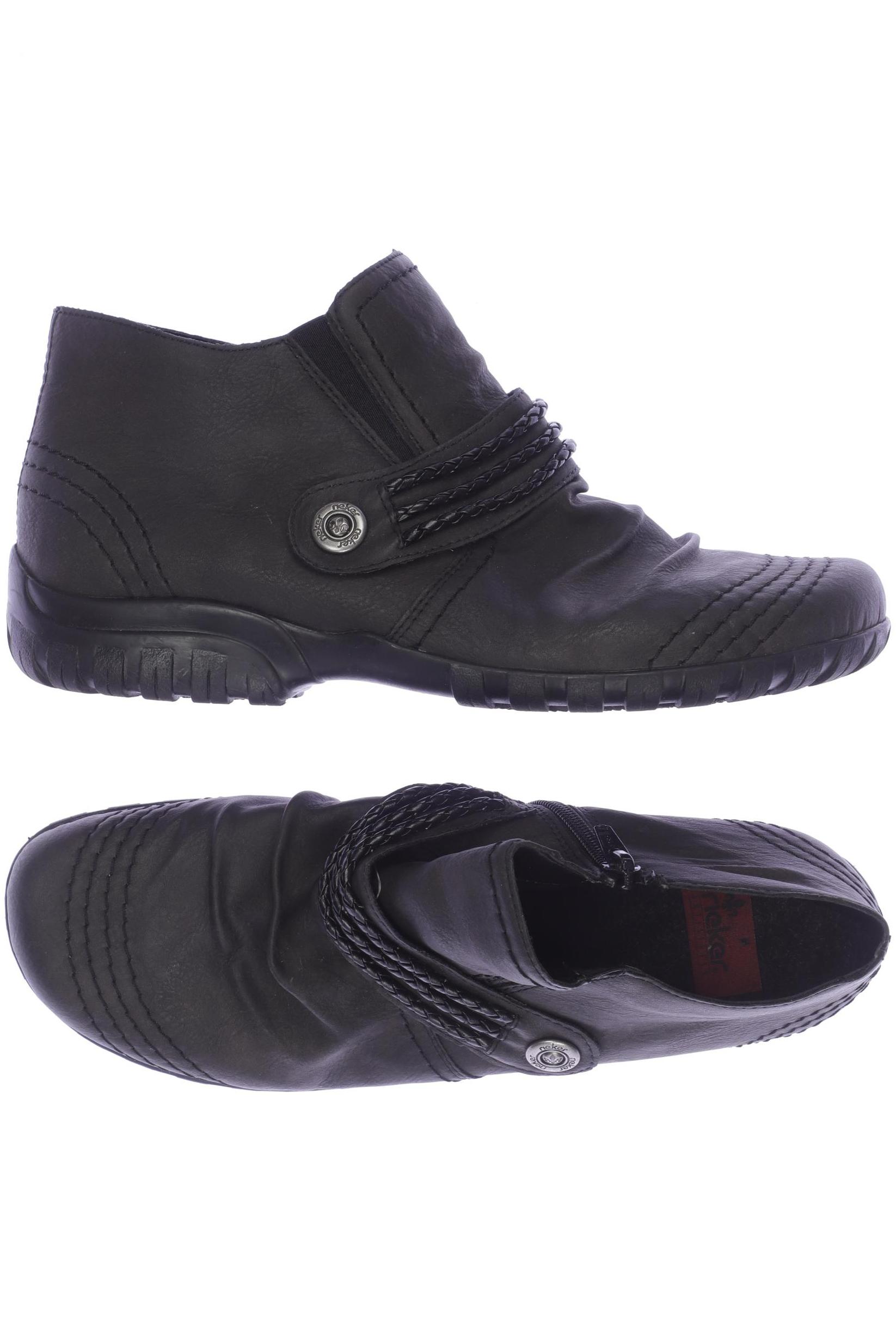 

Rieker Damen Halbschuh, schwarz, Gr. 40