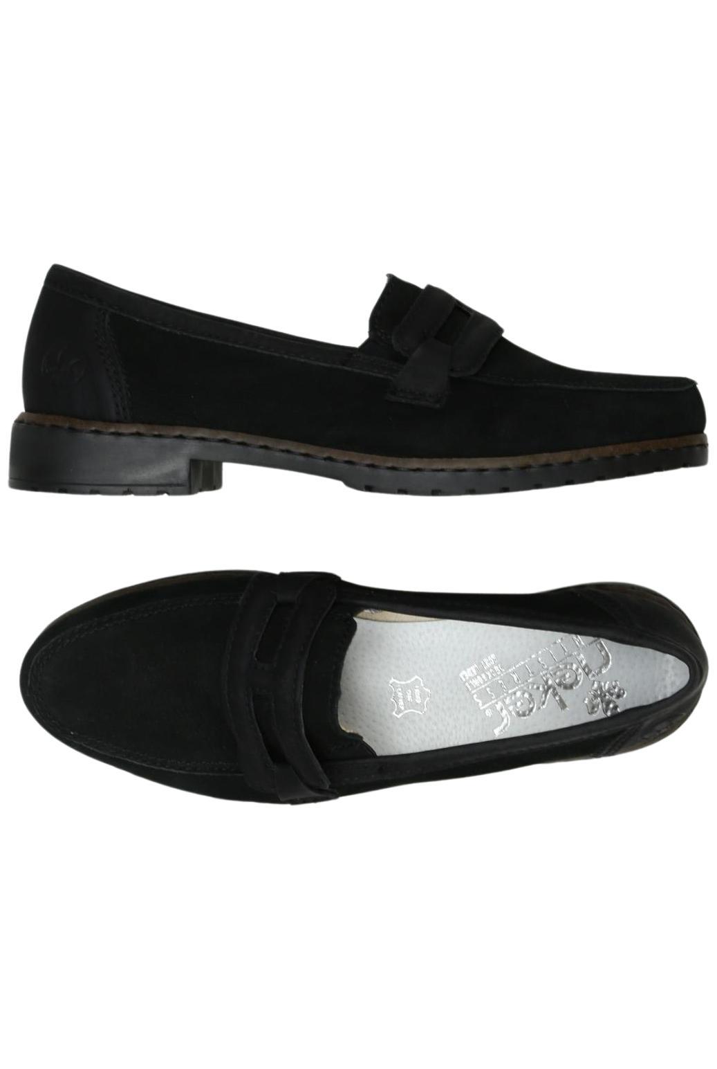 

Rieker Damen Halbschuh, schwarz, Gr. 37