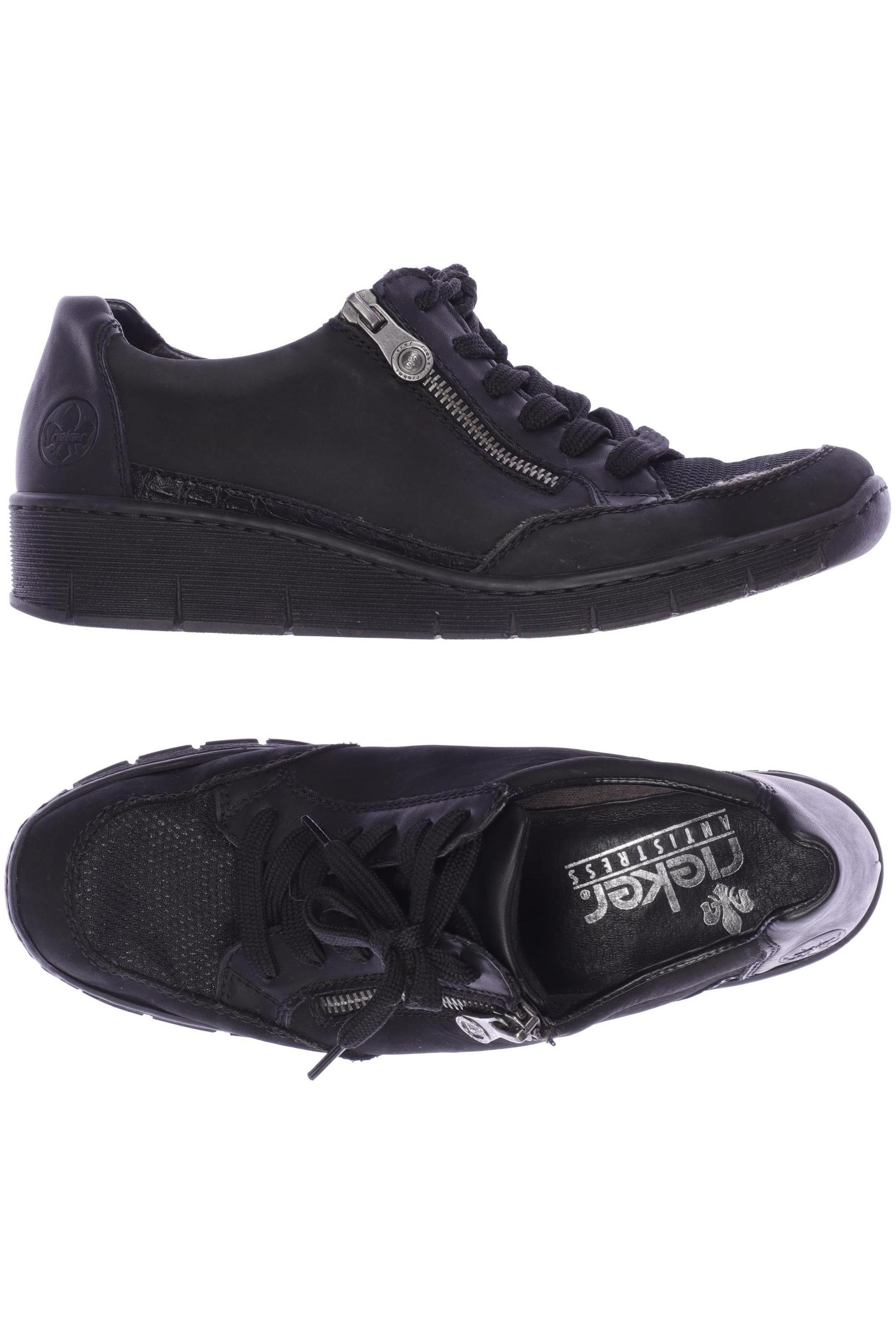 

Rieker Damen Halbschuh, schwarz, Gr. 41