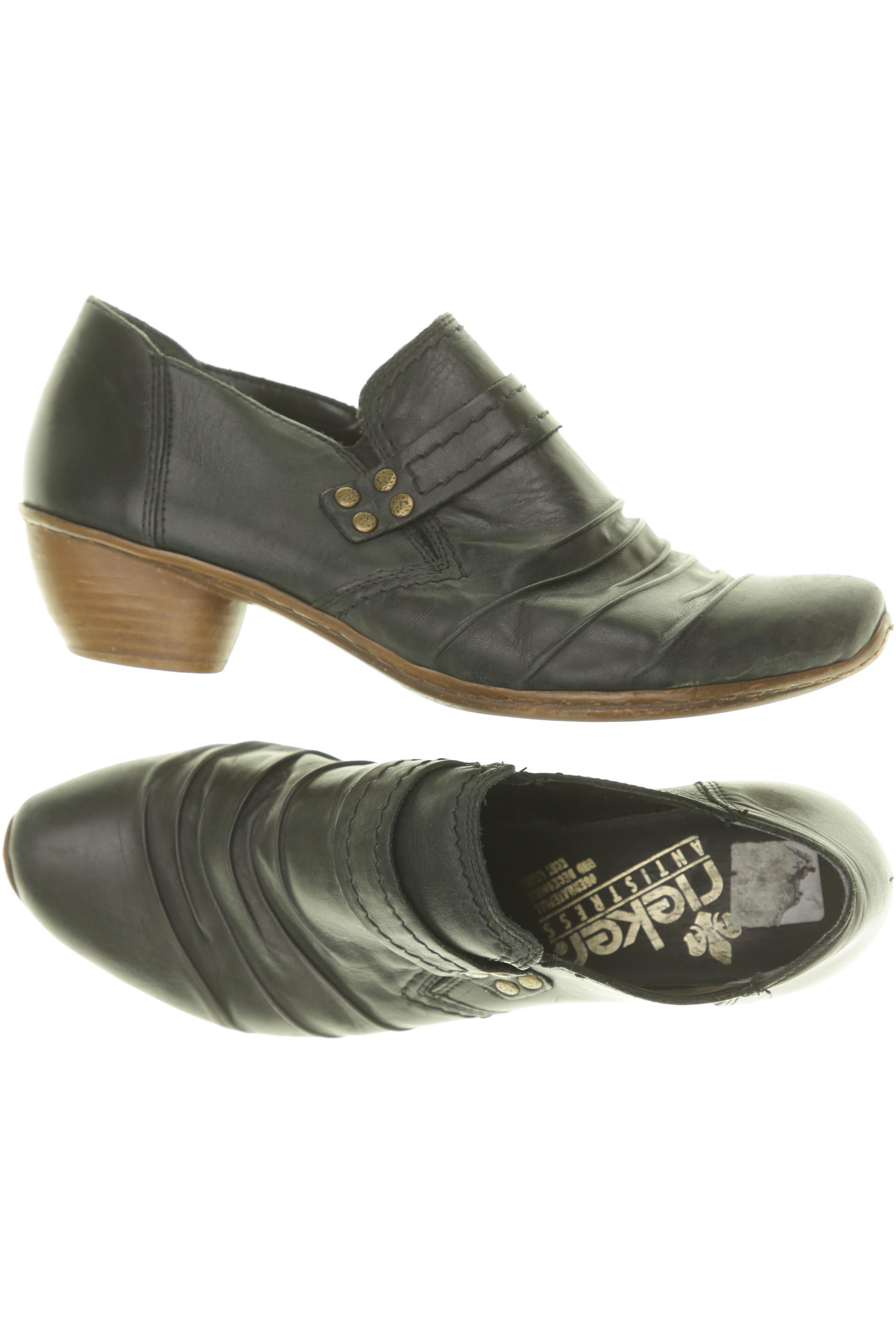 

Rieker Damen Halbschuh, schwarz, Gr. 38