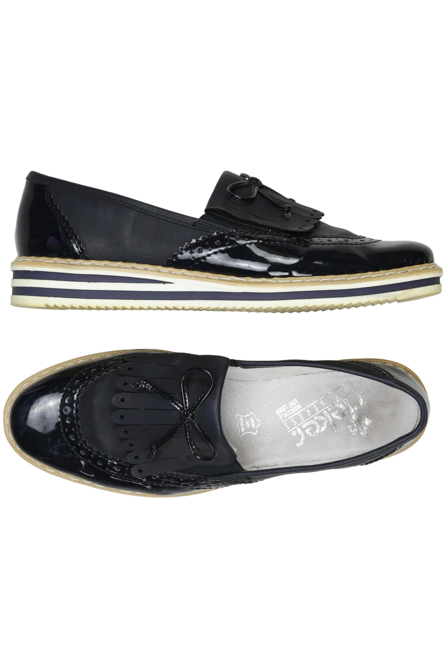 

Rieker Damen Halbschuh, marineblau, Gr. 40