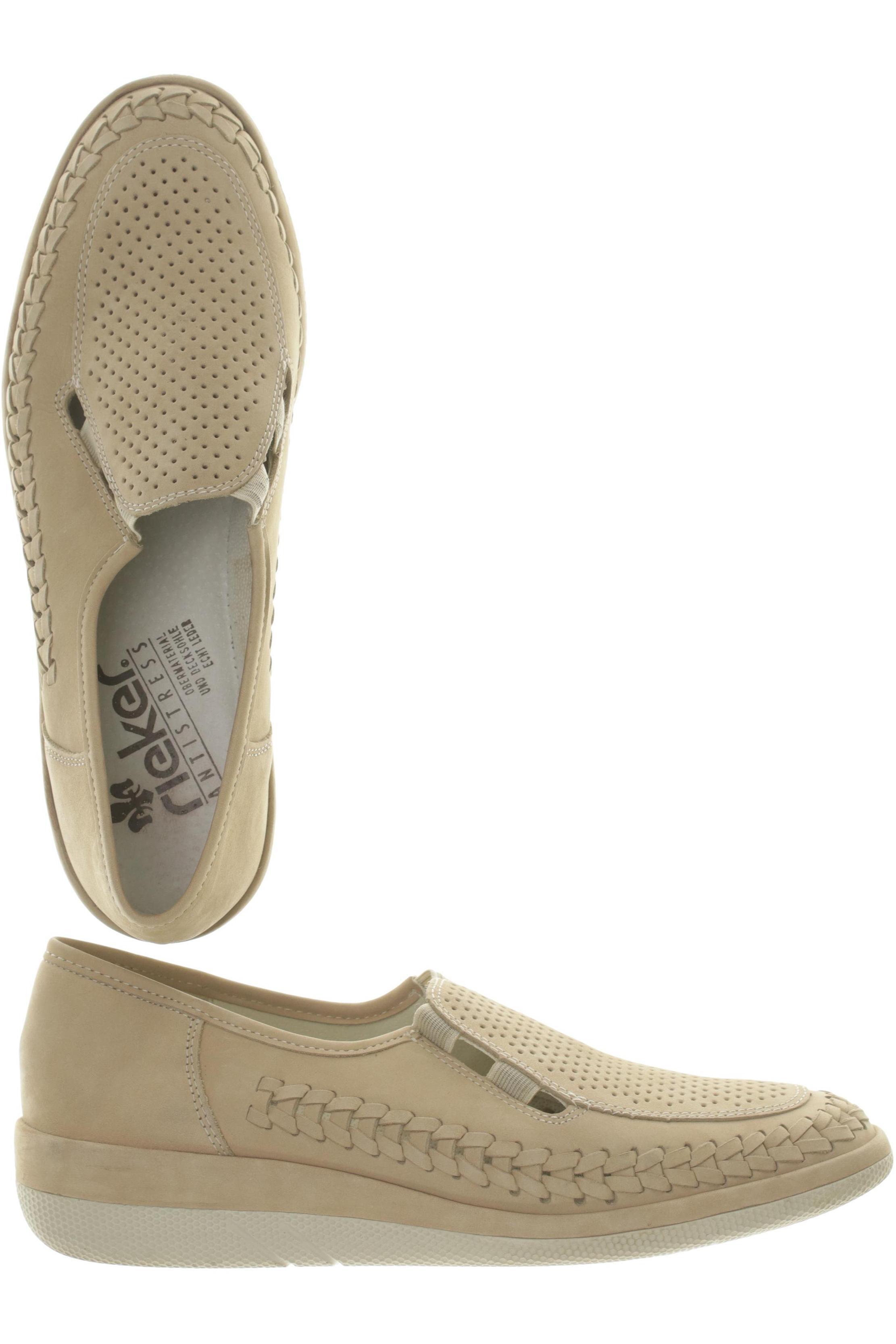 

Rieker Damen Halbschuh, beige, Gr. 6