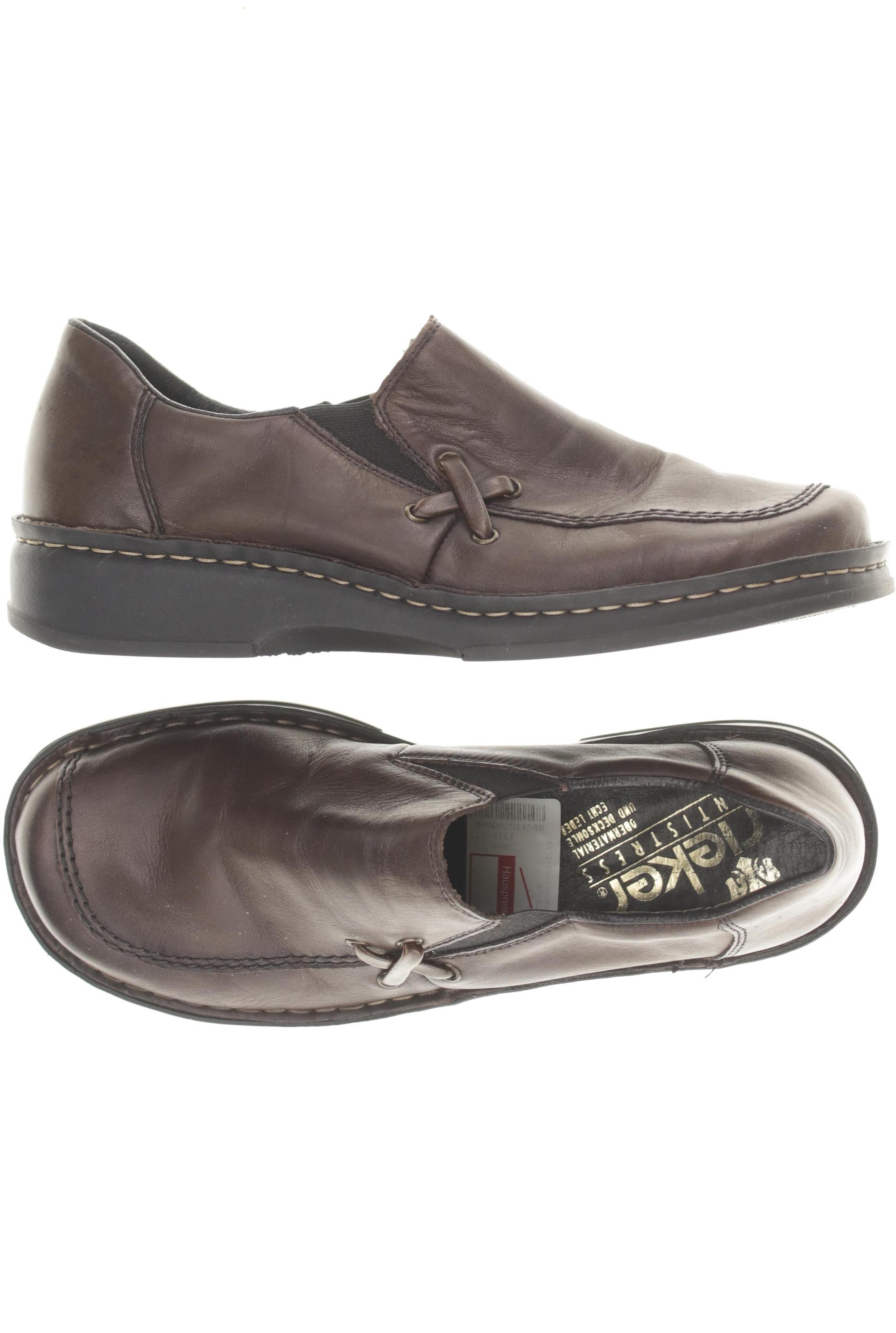 

Rieker Damen Halbschuh, braun, Gr. 37