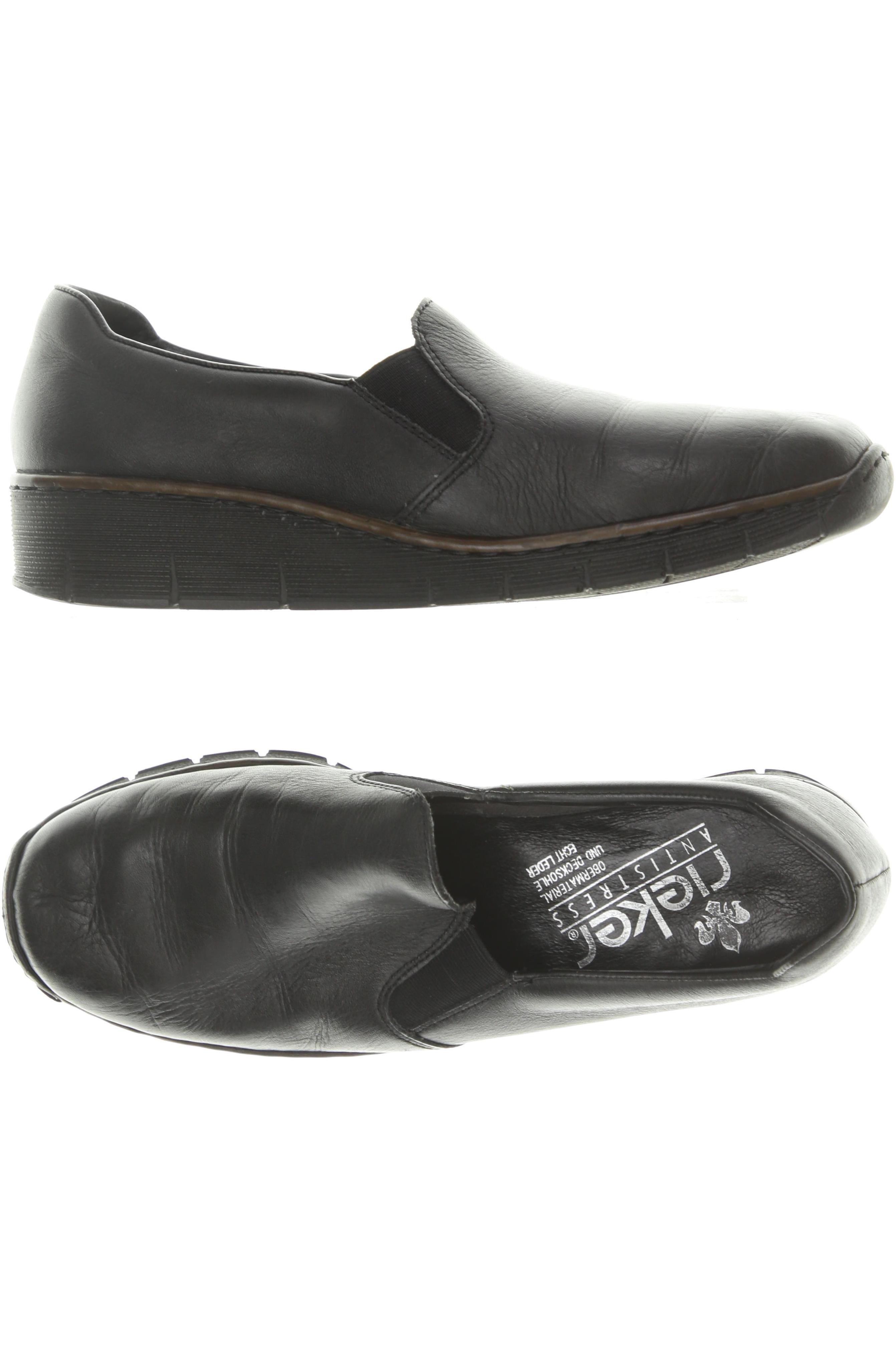 

Rieker Damen Halbschuh, schwarz, Gr. 39