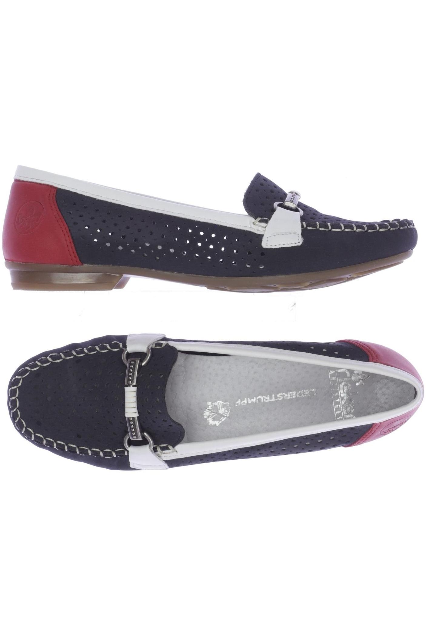 

Rieker Damen Halbschuh, marineblau, Gr. 40