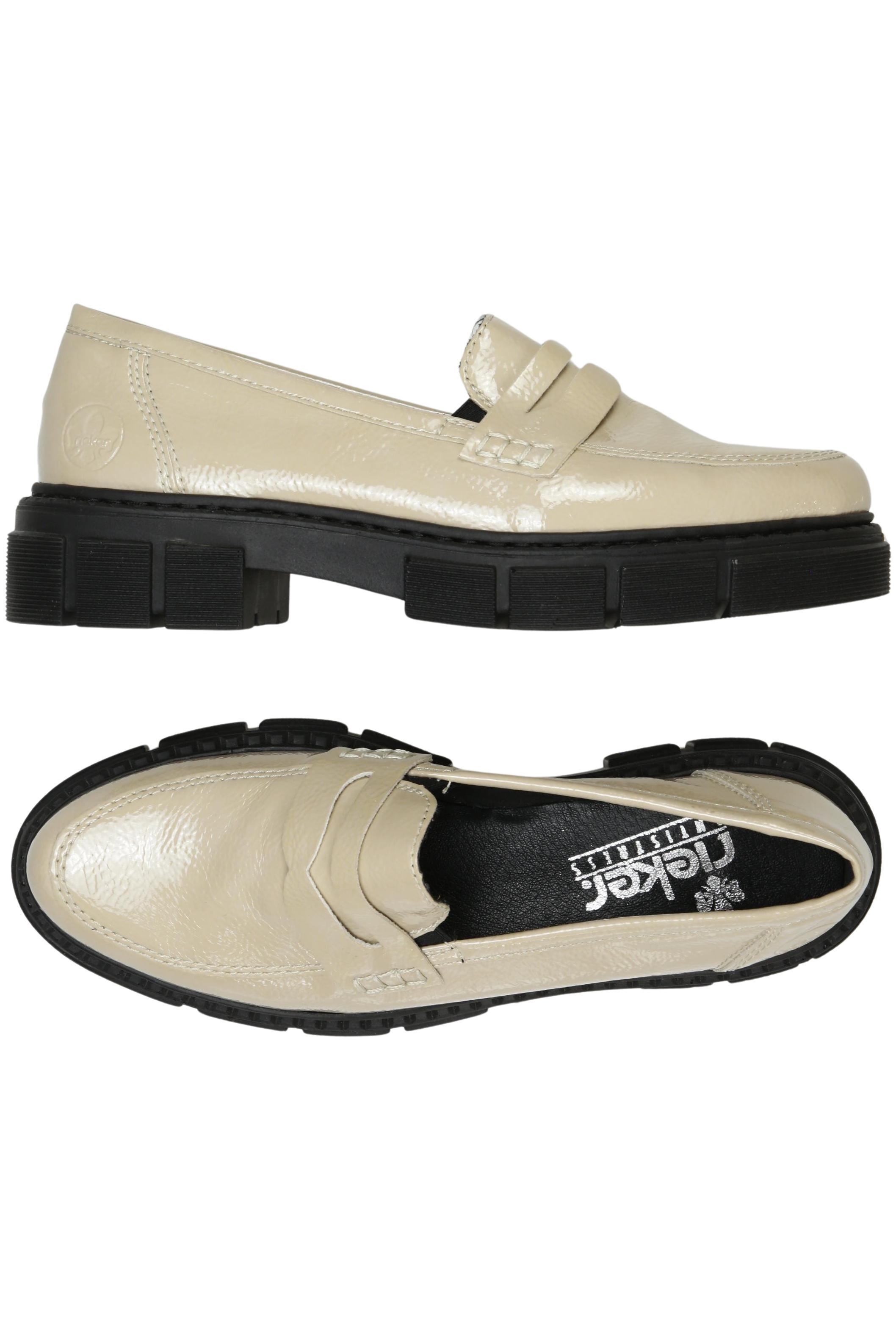 

Rieker Damen Halbschuh, cremeweiß, Gr. 40