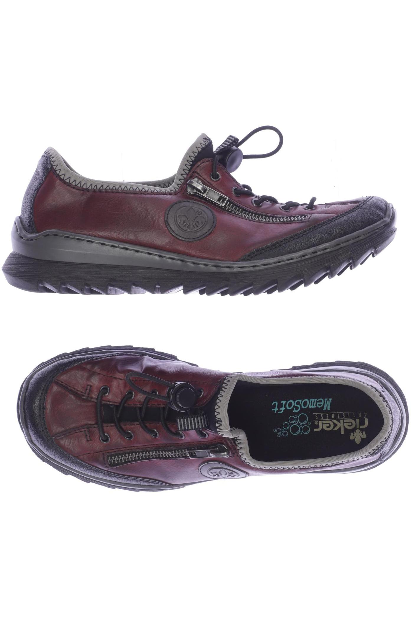 

Rieker Damen Halbschuh, bordeaux, Gr. 38