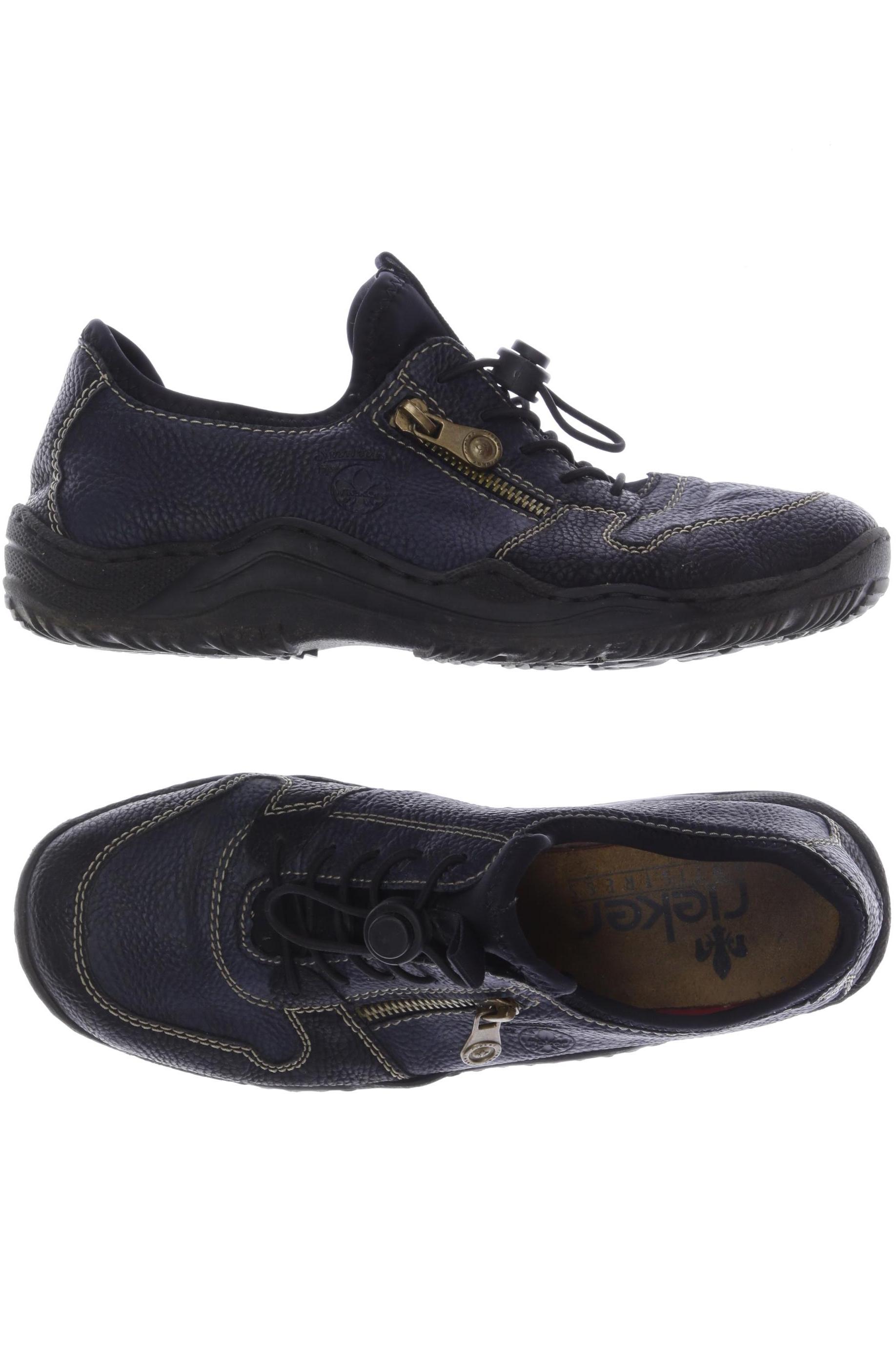 

Rieker Damen Halbschuh, marineblau, Gr. 39