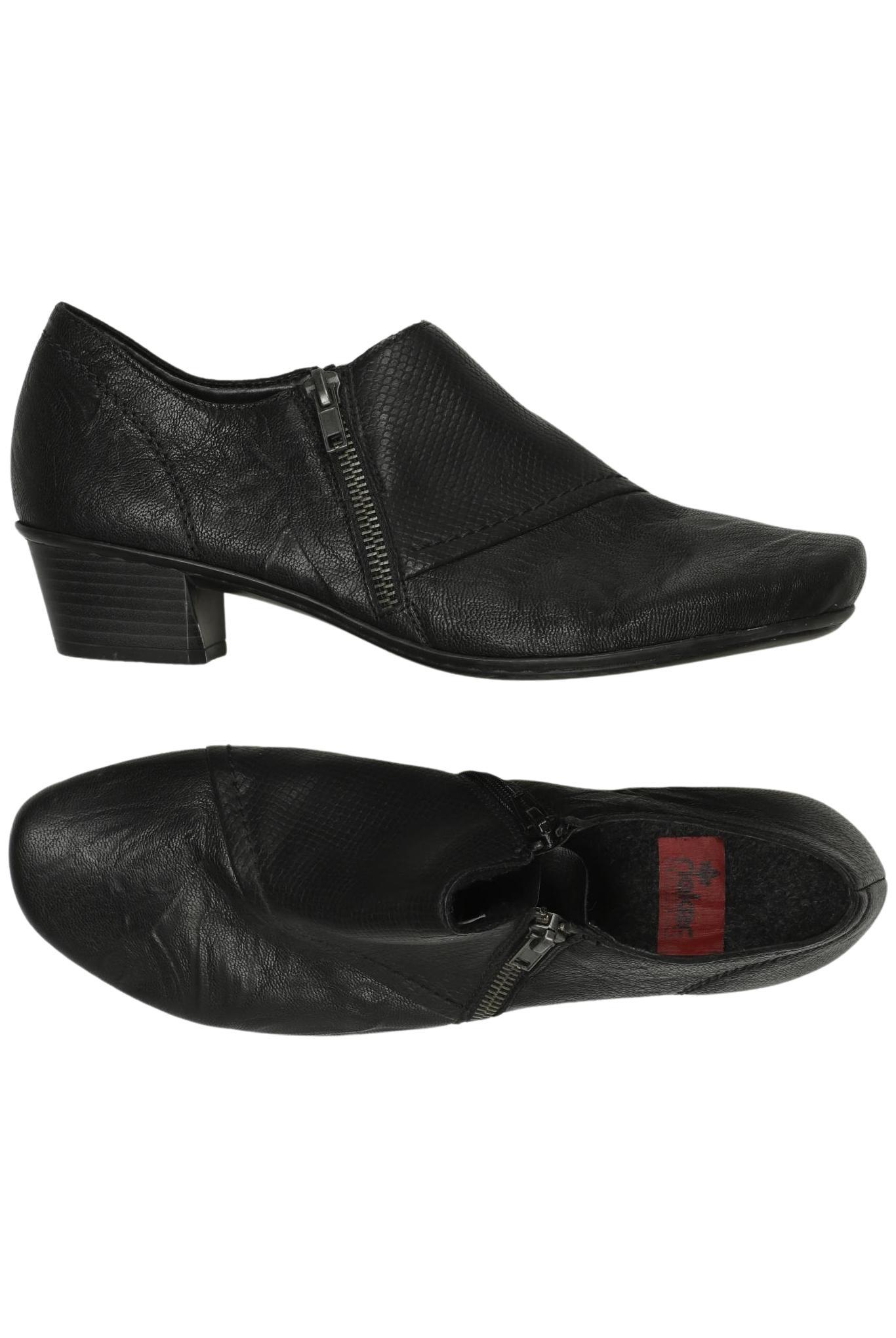 

Rieker Damen Halbschuh, schwarz, Gr. 40
