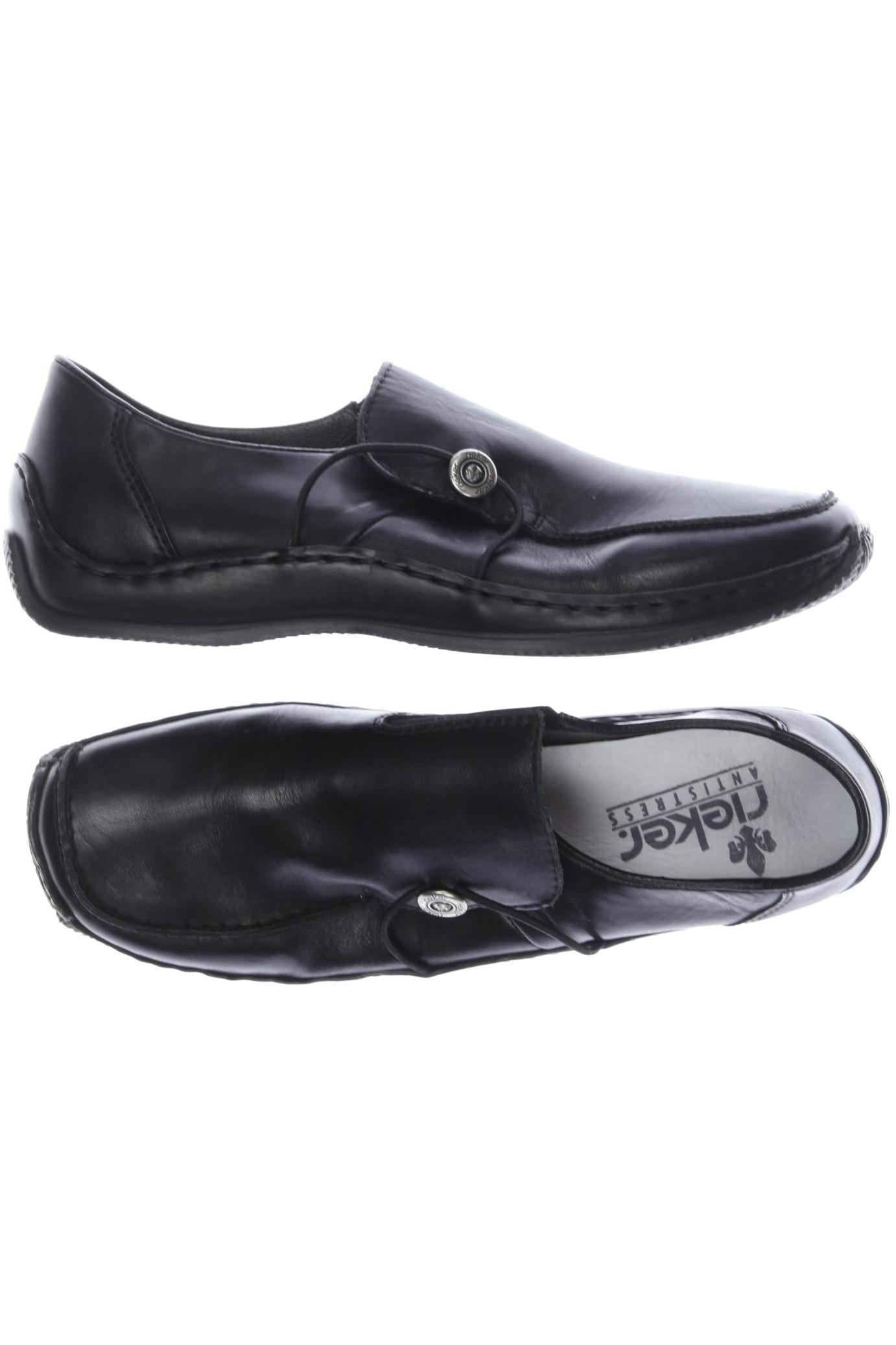 

Rieker Damen Halbschuh, schwarz, Gr. 42