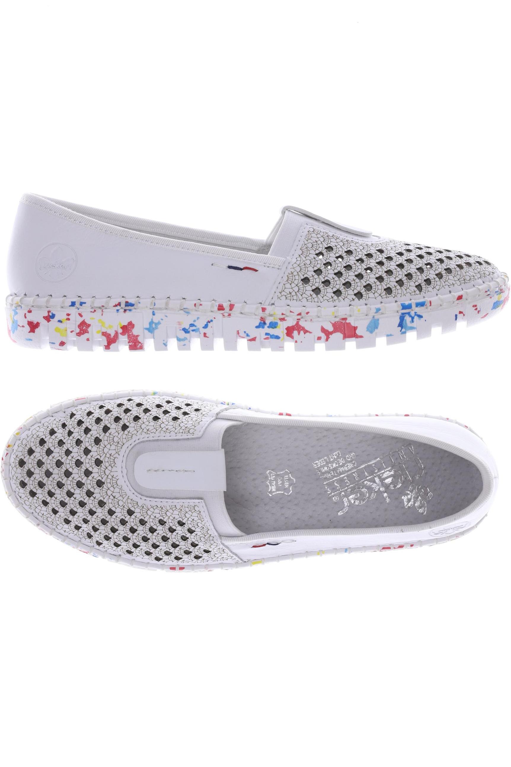 

Rieker Damen Halbschuh, weiß