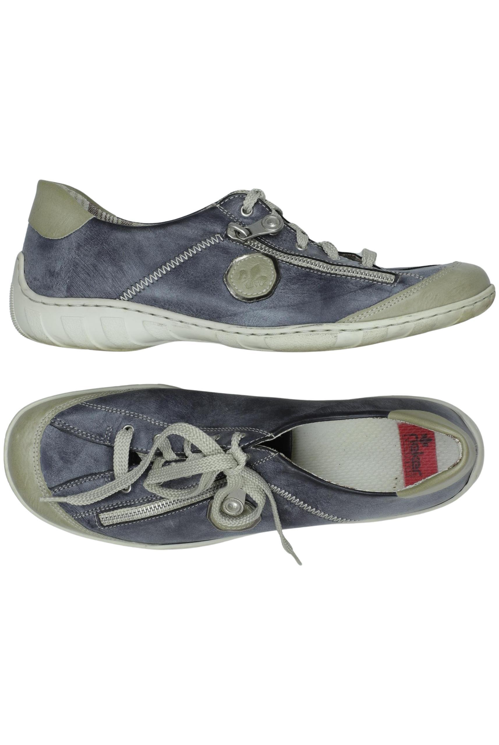 

Rieker Damen Halbschuh, blau, Gr. 40