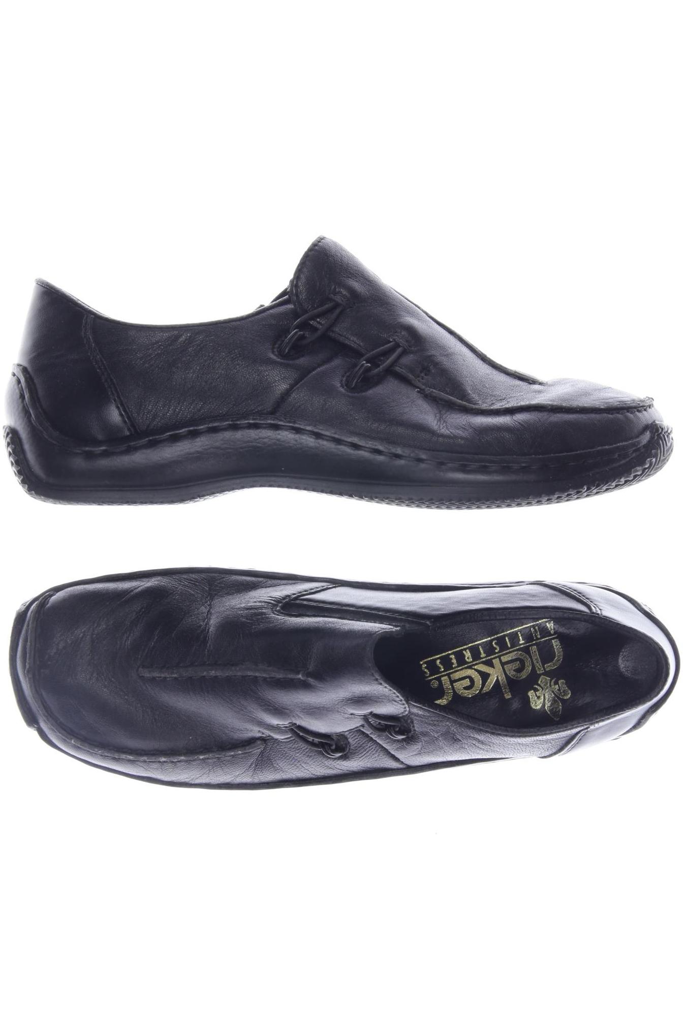 

Rieker Damen Halbschuh, schwarz