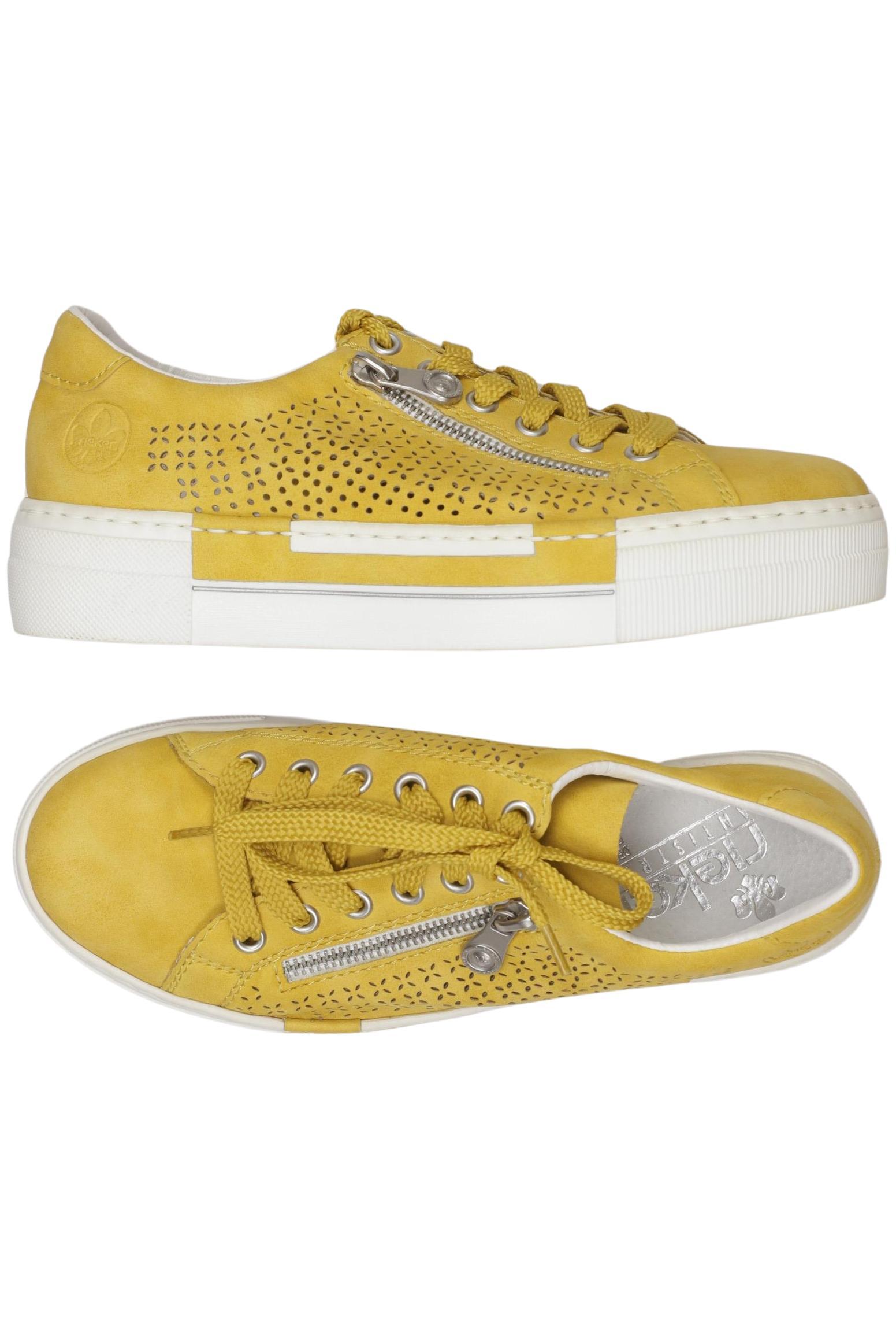 

Rieker Damen Halbschuh, gelb, Gr. 37