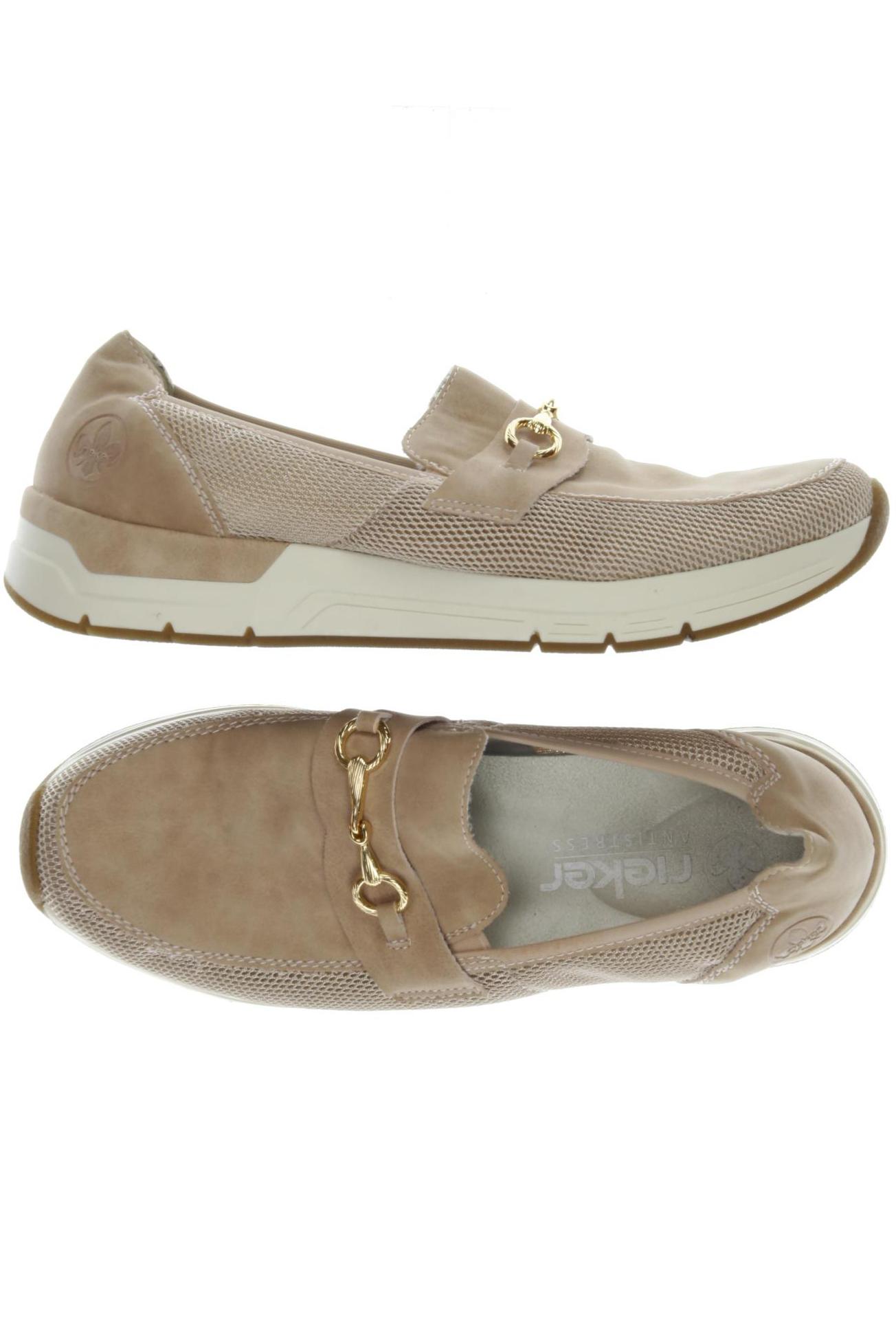 

Rieker Damen Halbschuh, beige, Gr. 39