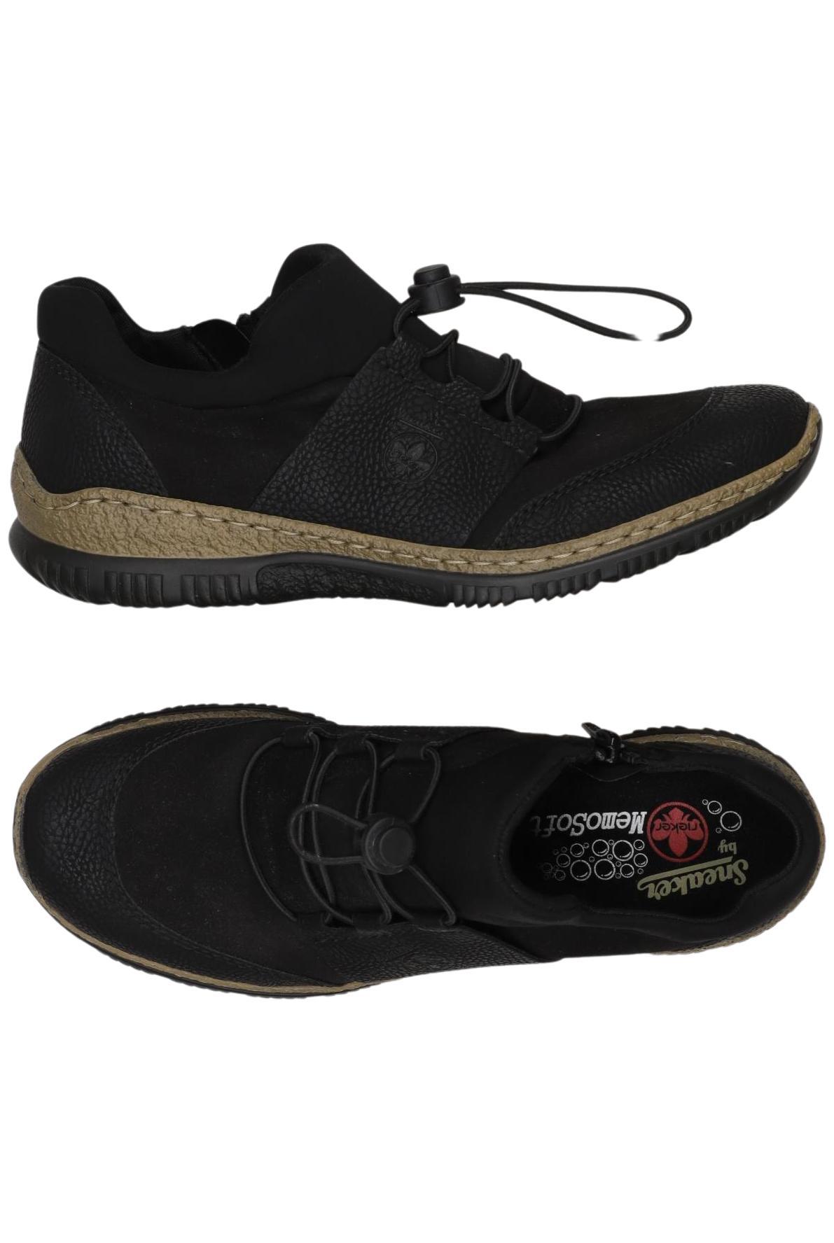 

Rieker Damen Halbschuh, schwarz, Gr. 40