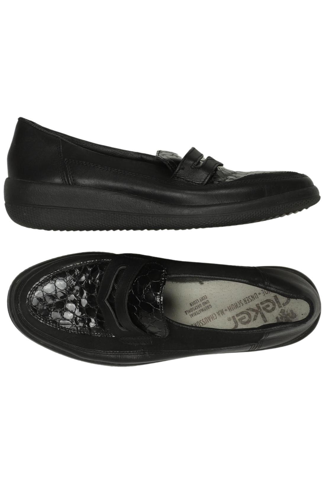 

Rieker Damen Halbschuh, schwarz, Gr. 3.5