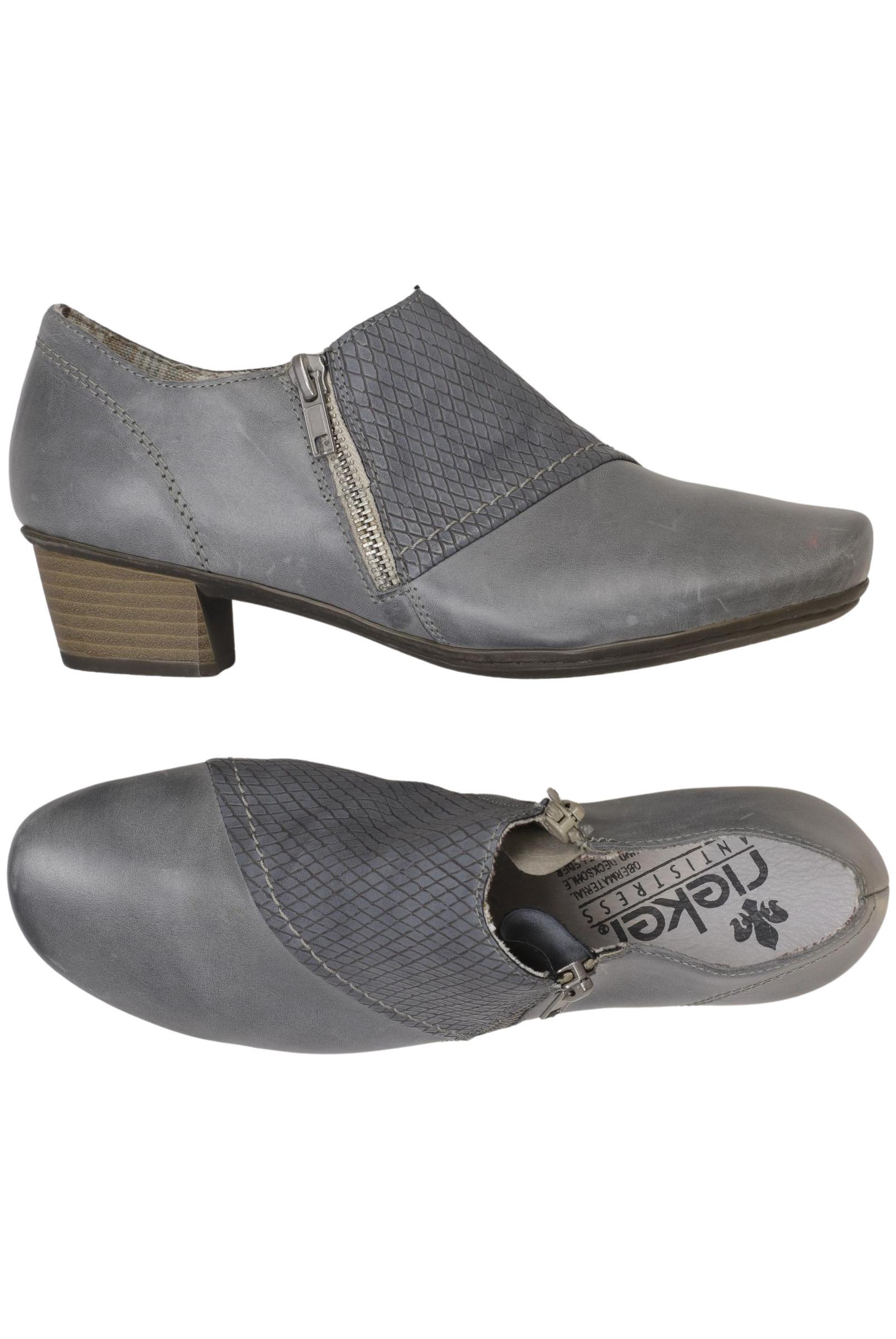 

Rieker Damen Halbschuh, grau, Gr. 37