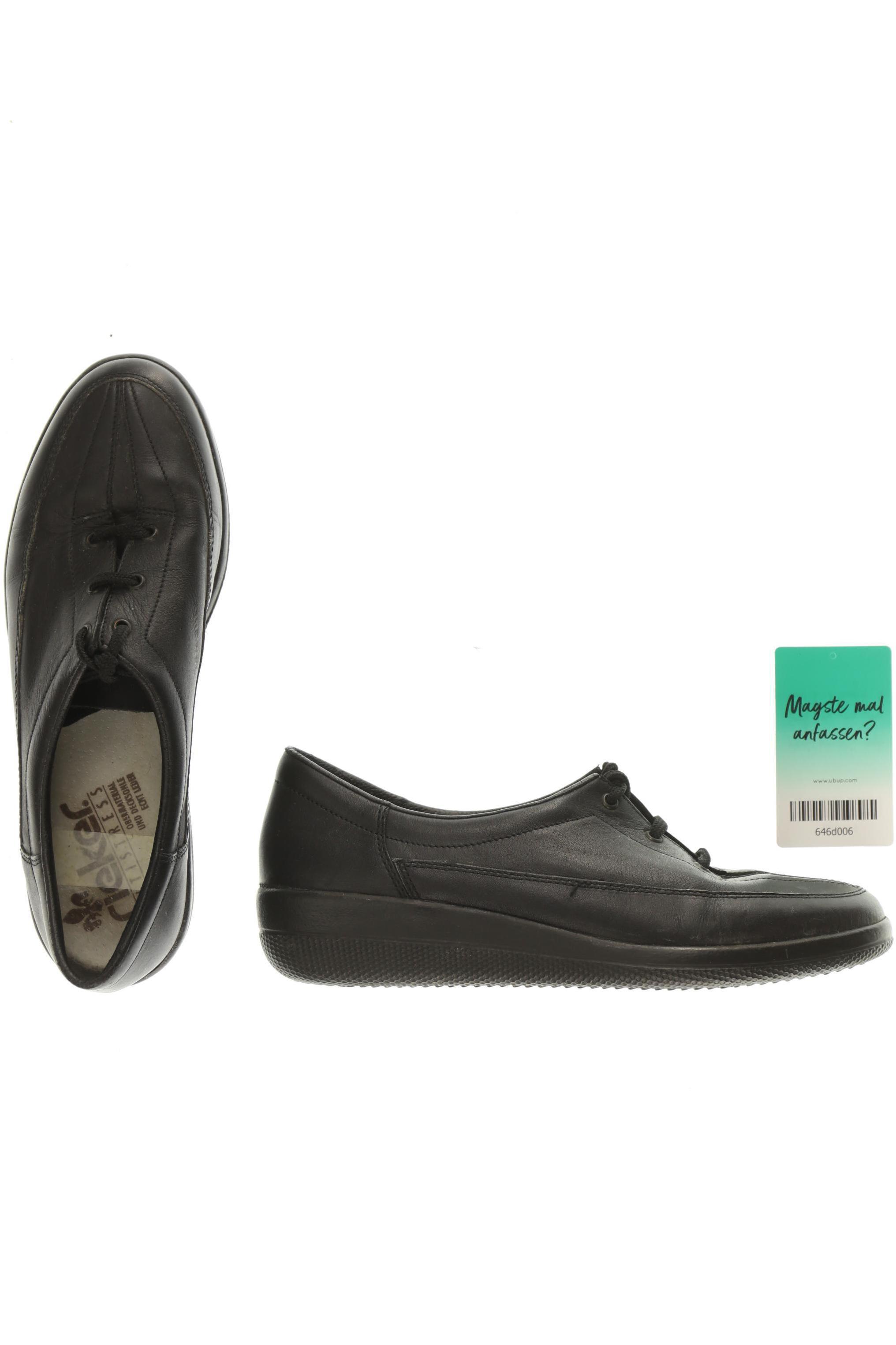 

Rieker Damen Halbschuh, schwarz, Gr. 5.5