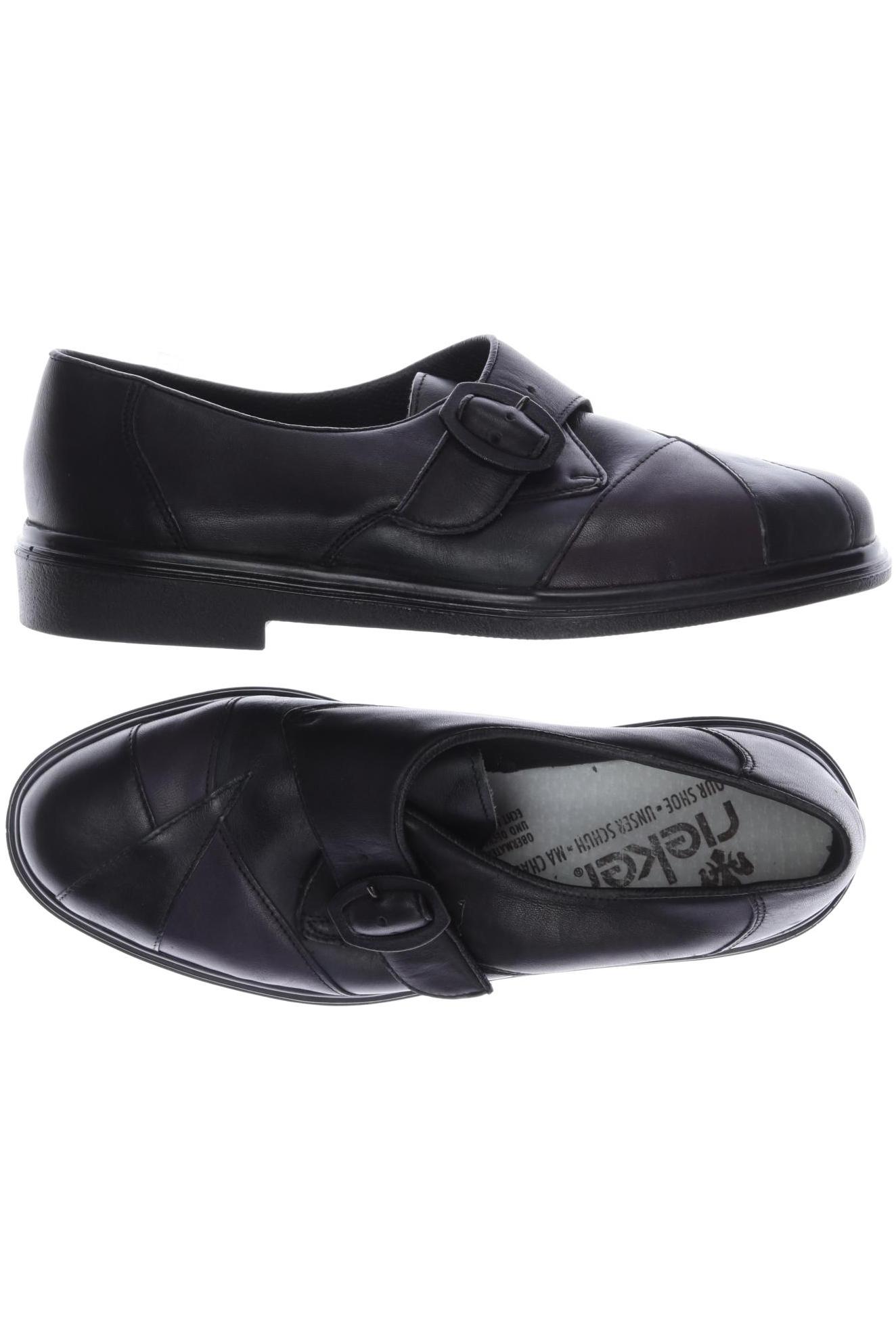 

Rieker Damen Halbschuh, schwarz, Gr. 3.5