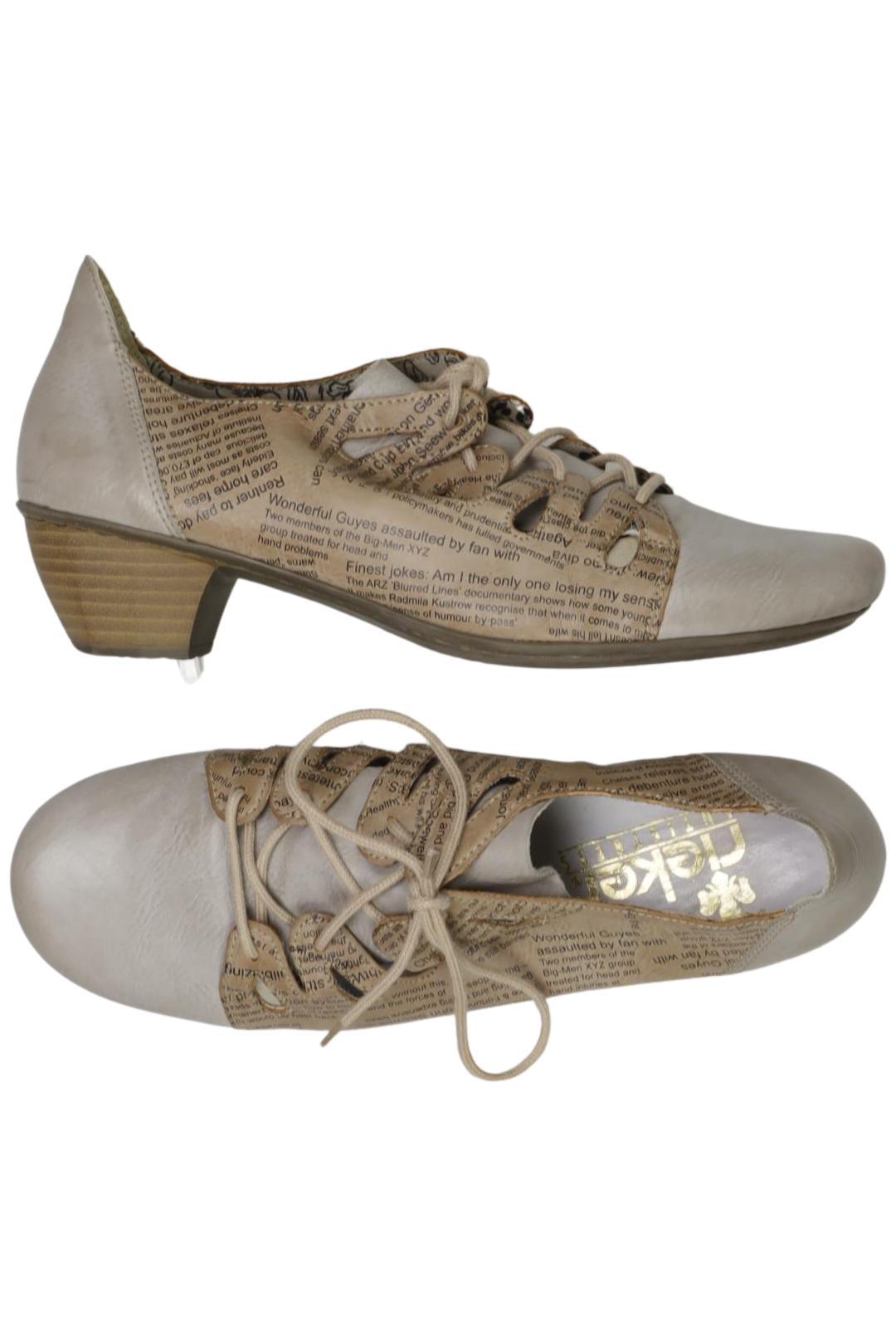 

Rieker Damen Halbschuh, beige, Gr. 38