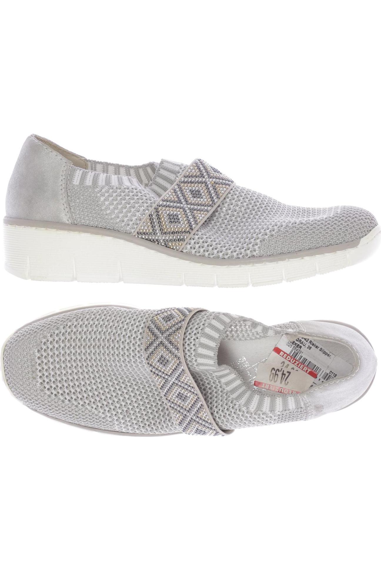

Rieker Damen Halbschuh, grau