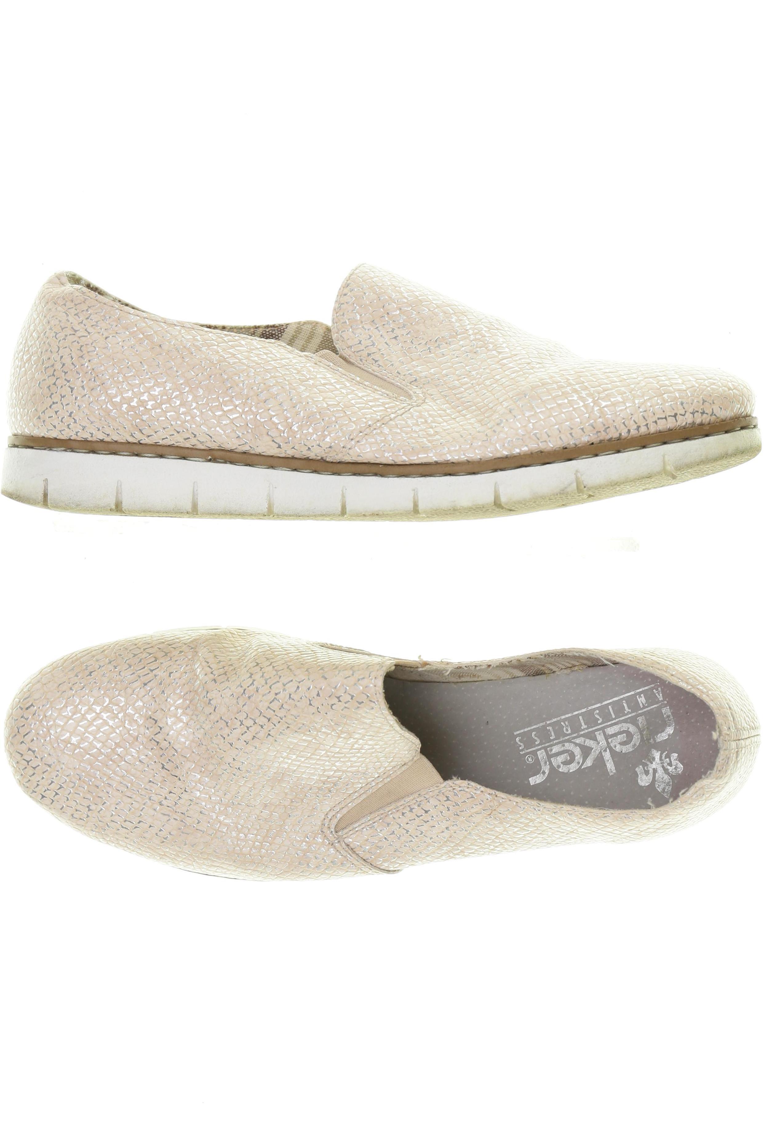 

Rieker Damen Halbschuh, beige, Gr. 38