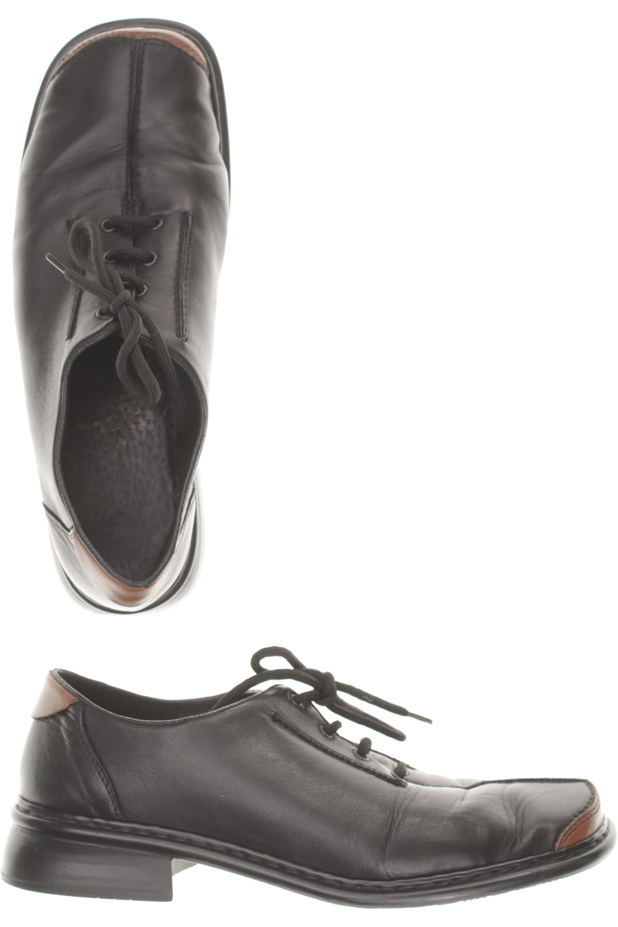 

Rieker Damen Halbschuh, schwarz, Gr. 38