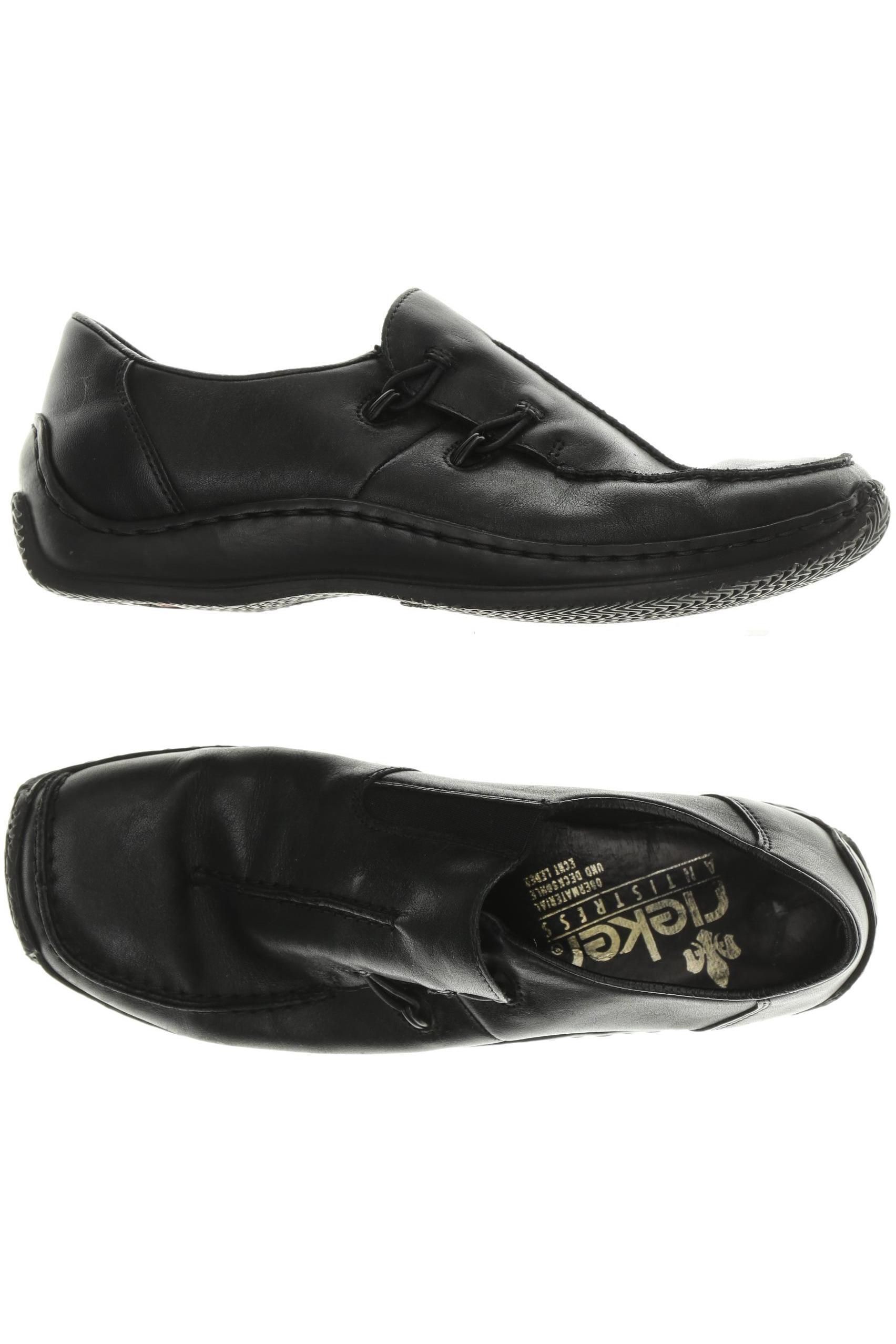 

Rieker Damen Halbschuh, schwarz, Gr. 37