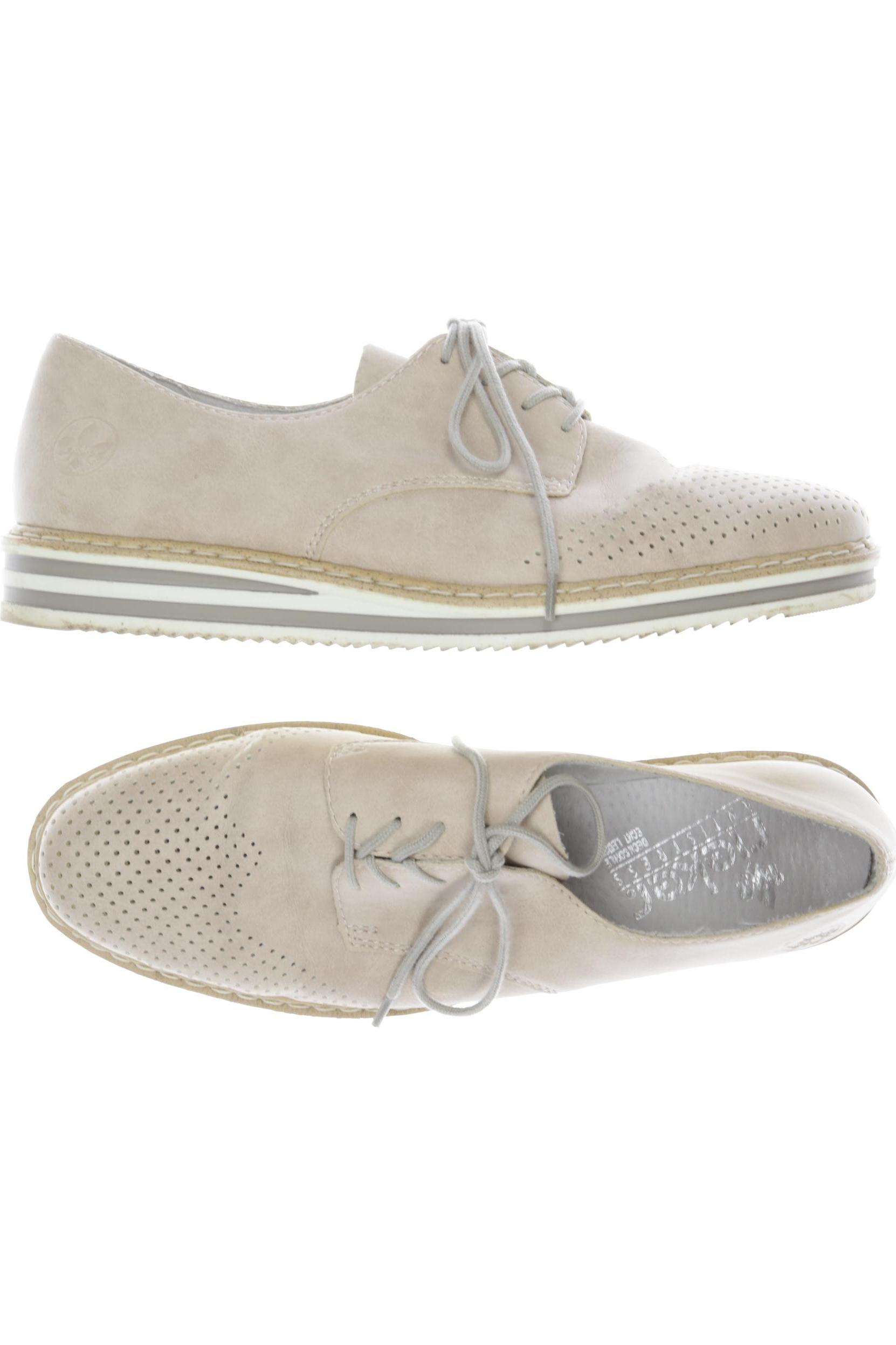 

Rieker Damen Halbschuh, beige, Gr. 42
