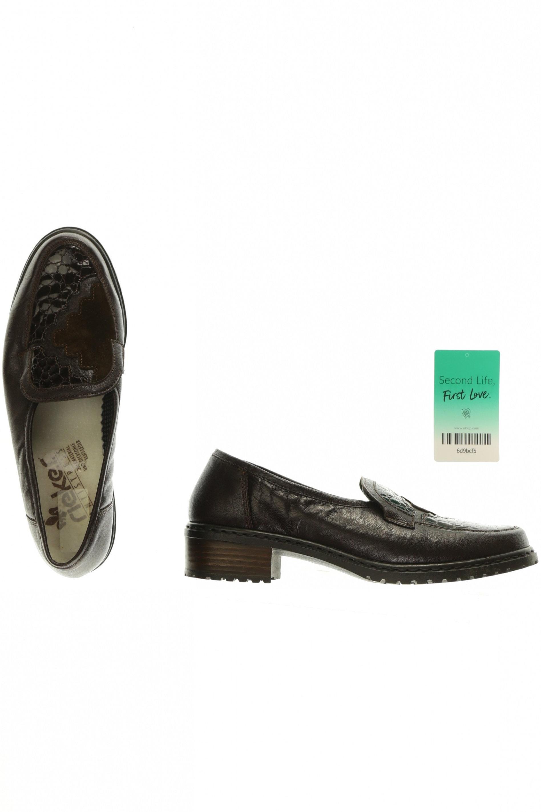 

Rieker Damen Halbschuh, braun, Gr. 5