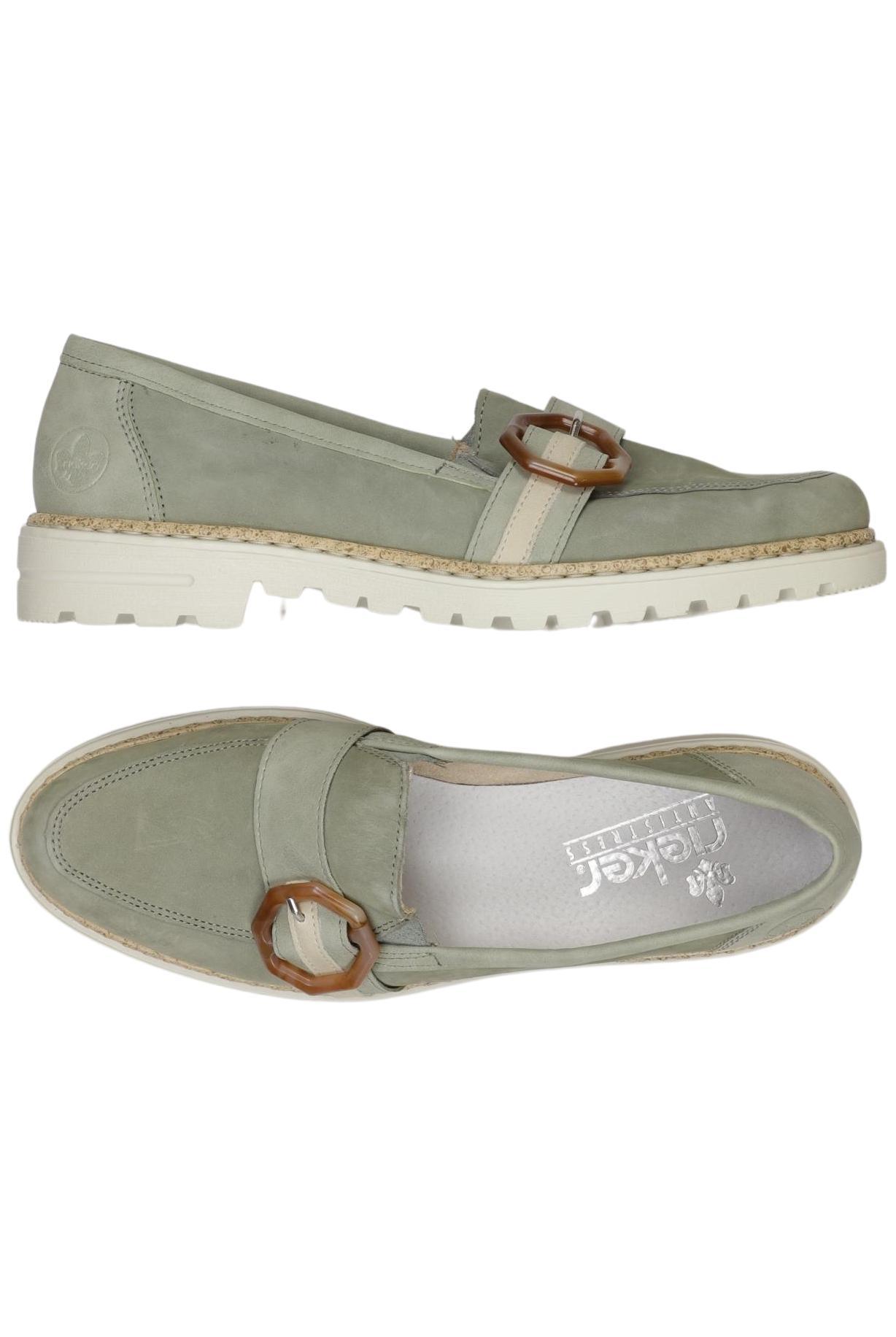 

Rieker Damen Halbschuh, grün, Gr. 41