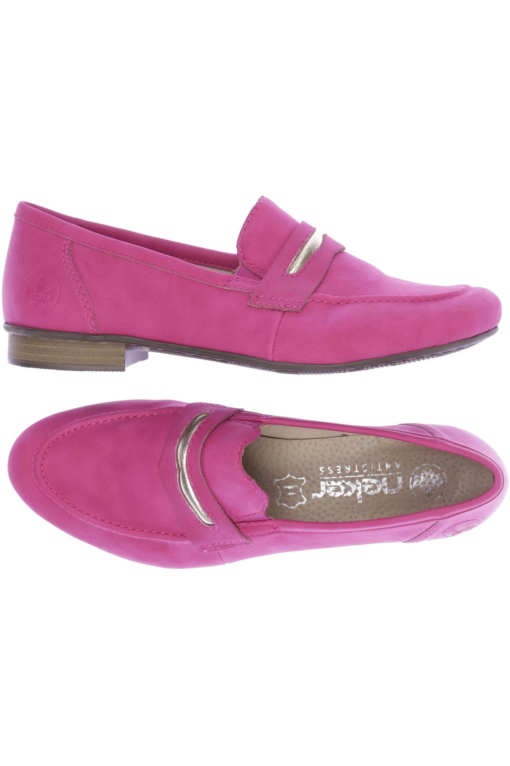 

Rieker Damen Halbschuh, pink, Gr. 38