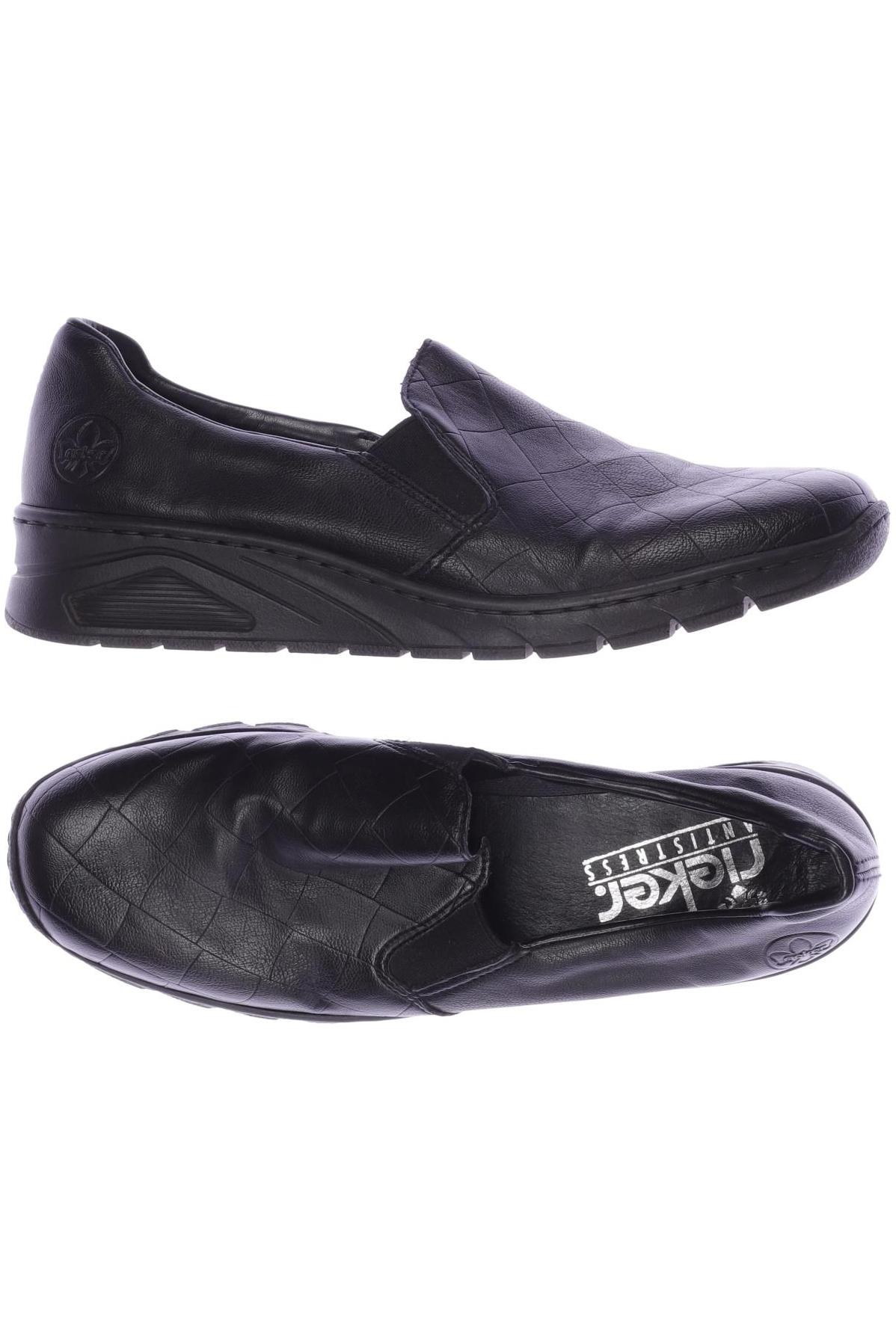 

Rieker Damen Halbschuh, schwarz, Gr. 39