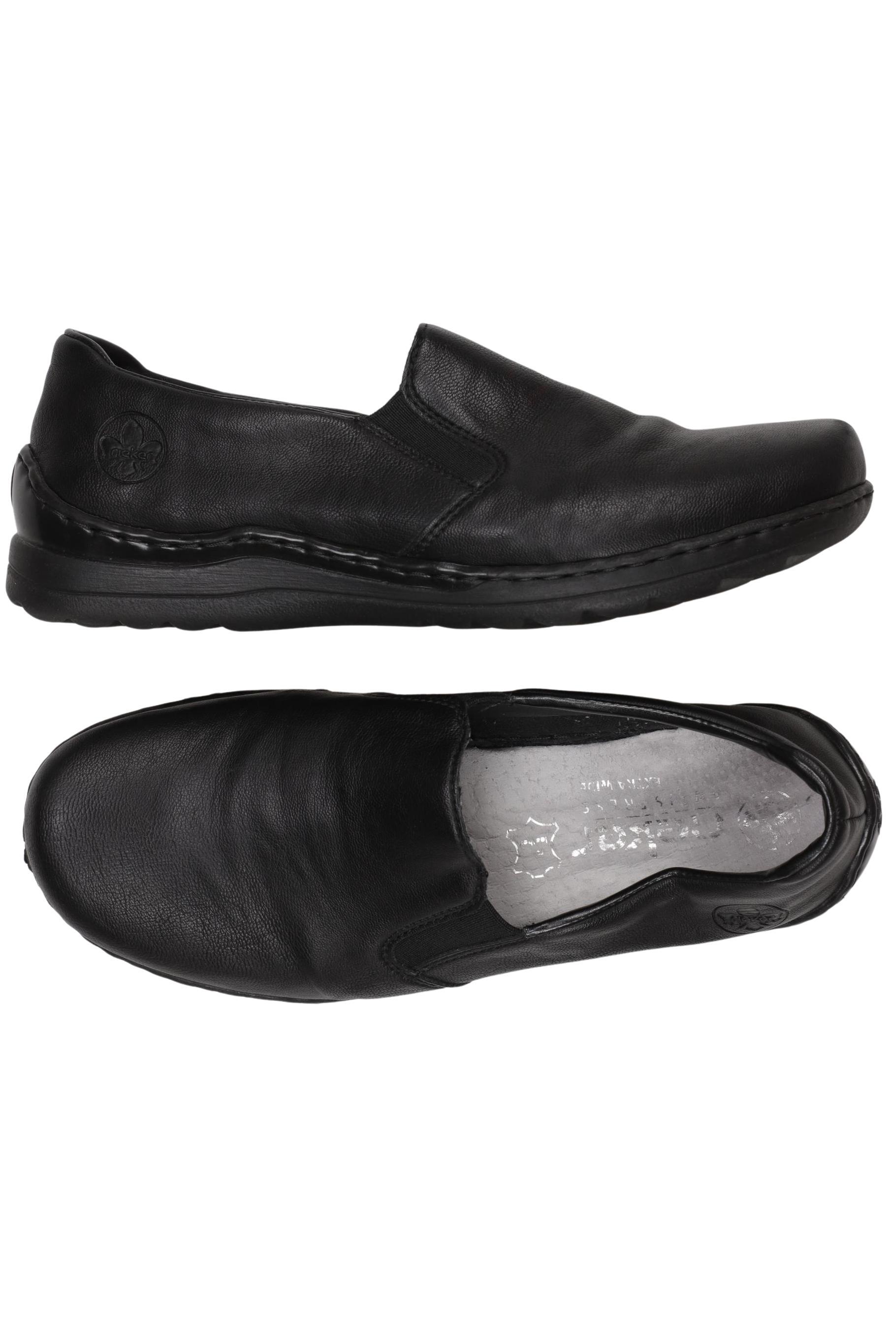

Rieker Damen Halbschuh, schwarz, Gr. 38