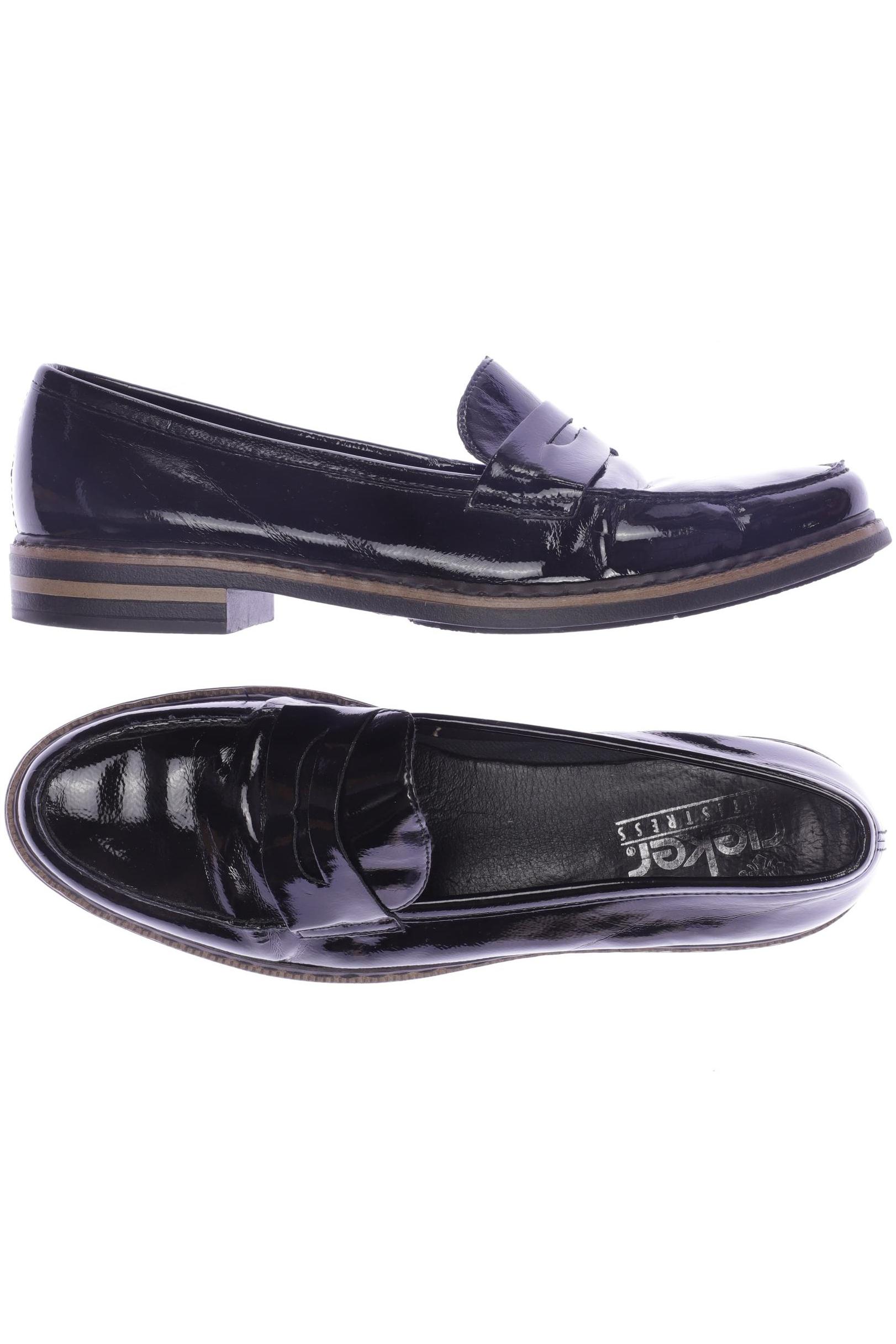 

Rieker Damen Halbschuh, schwarz, Gr. 41
