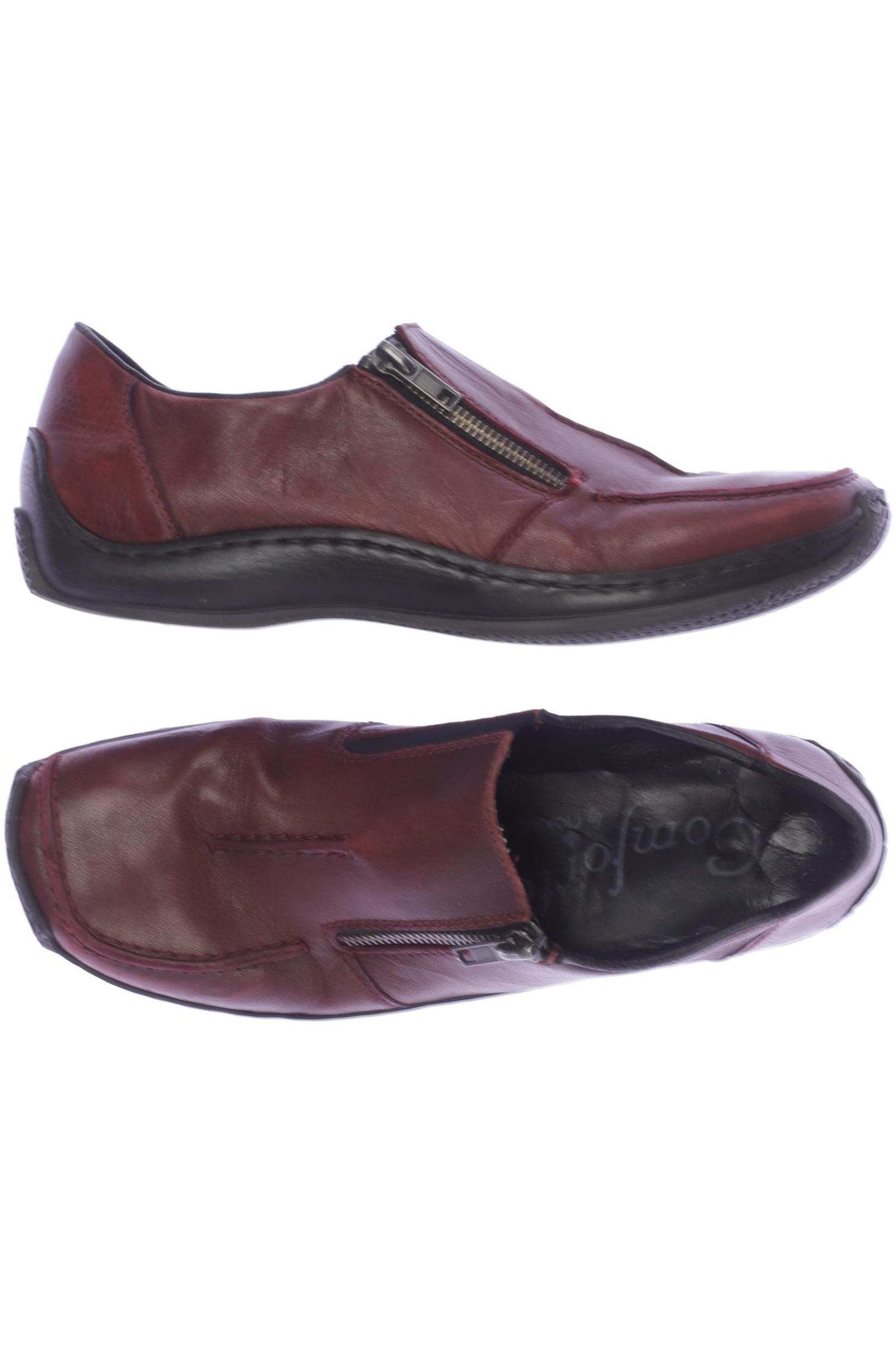 

Rieker Damen Halbschuh, bordeaux, Gr. 39