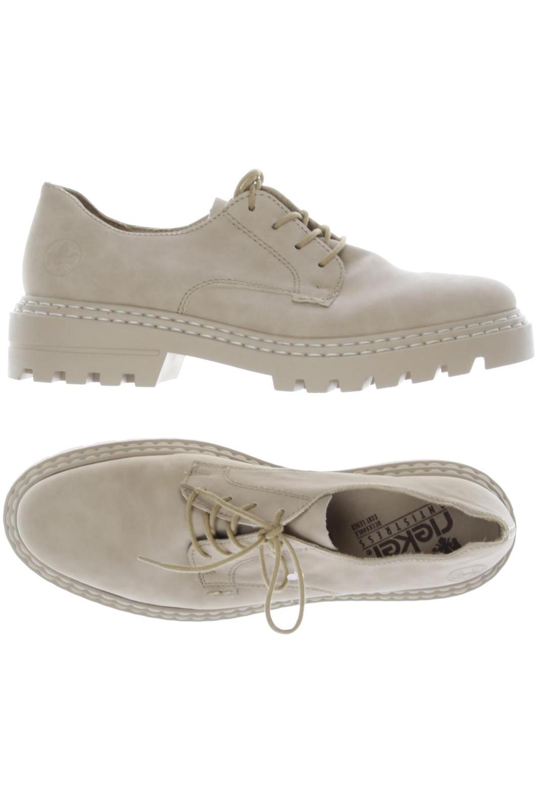 

Rieker Damen Halbschuh, beige, Gr. 41