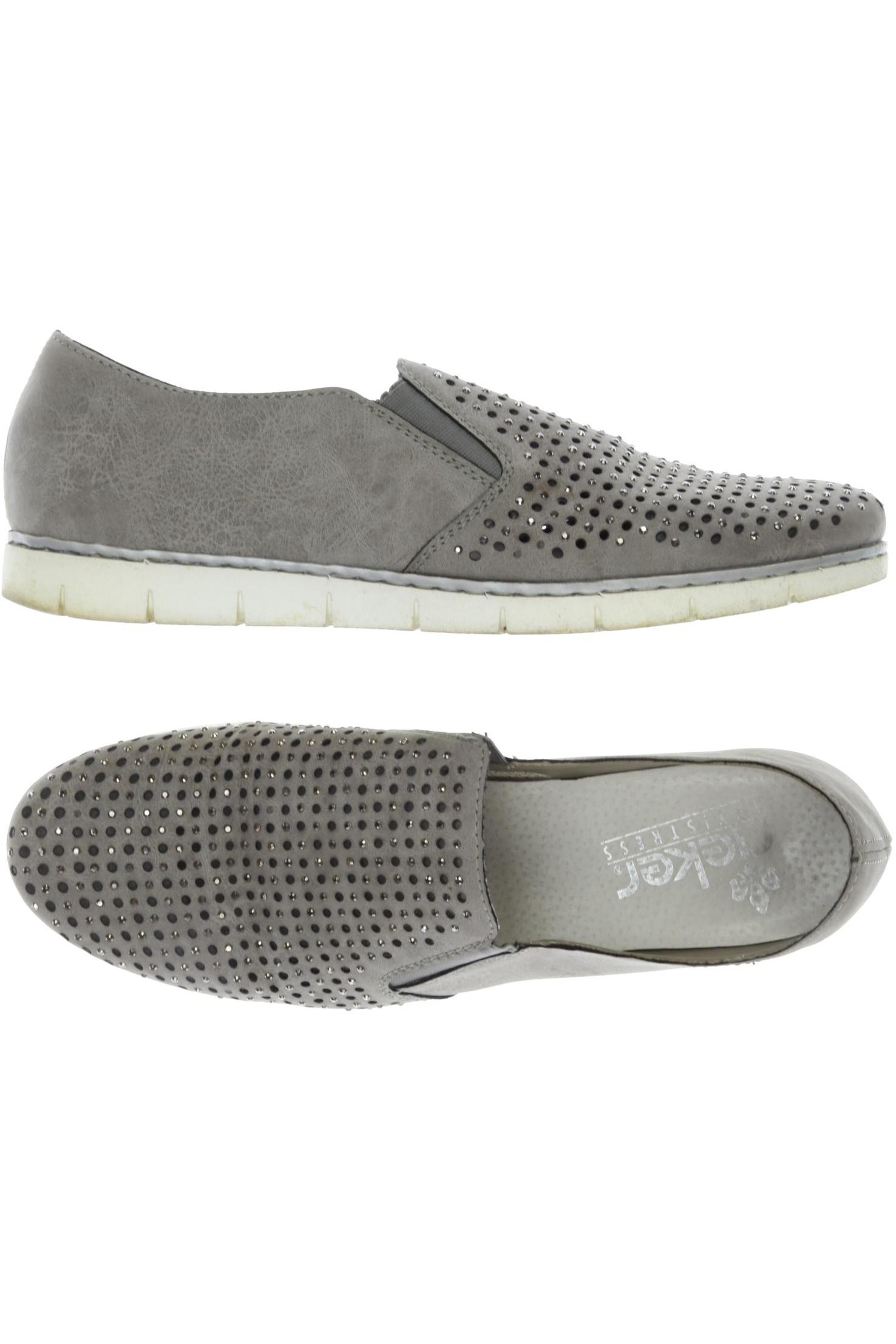 

Rieker Damen Halbschuh, grau, Gr. 42