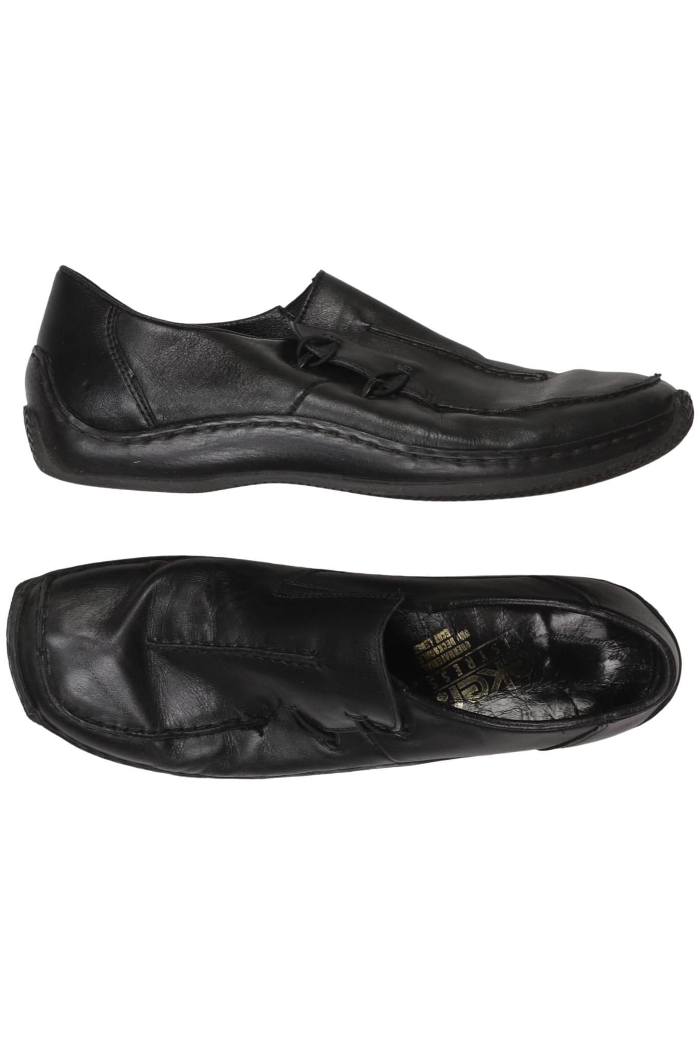 

Rieker Damen Halbschuh, schwarz, Gr. 39